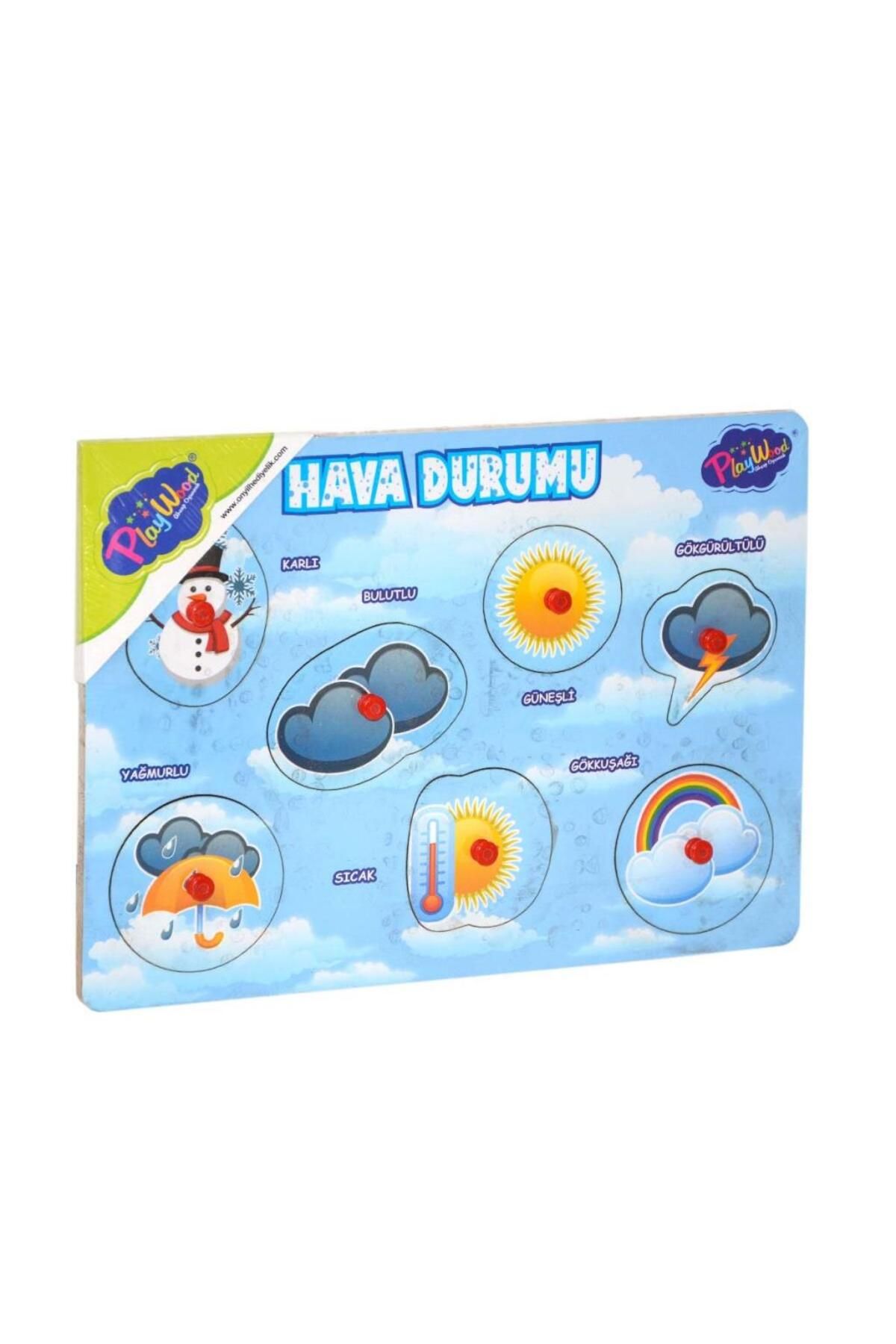 NessiWorld Ahşap Tutmalı Hava Durumu Puzzle