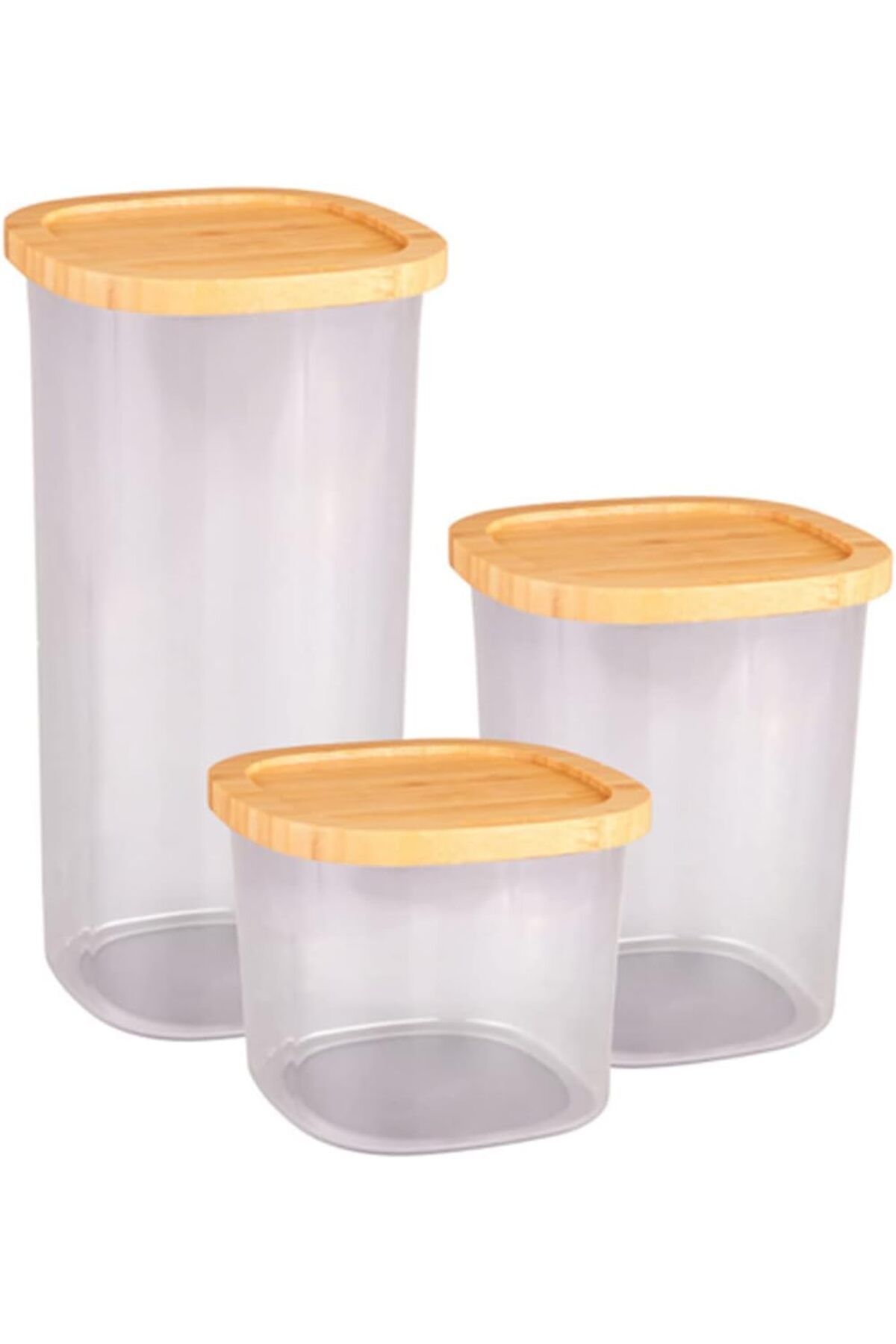 STOREMAX buxystorem Sade - 3''Lü Saklama Kabı Renksiz BEDENSIZ trendymx 999662