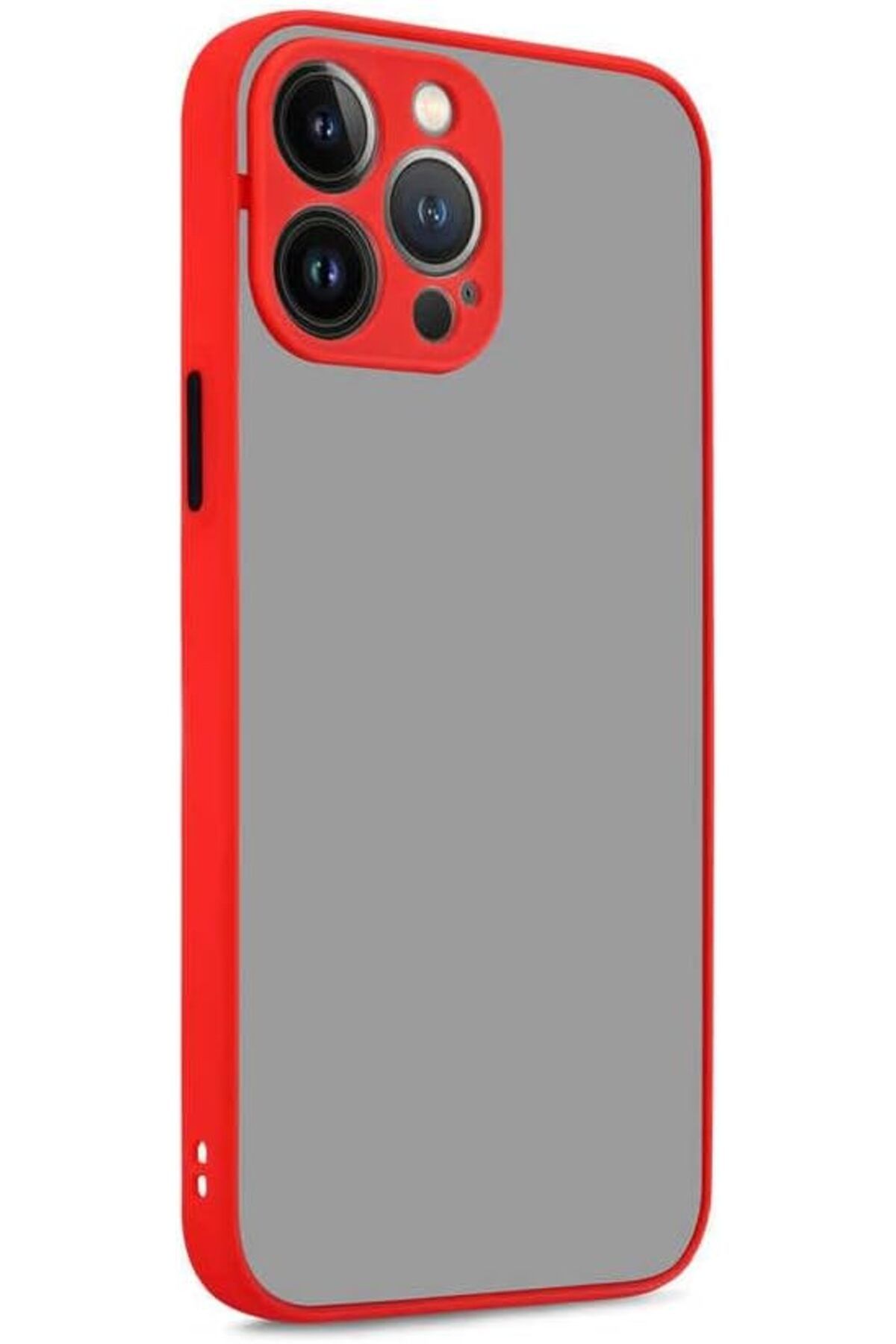STOREMAX bystoreby GİYİM & AKSESUAR İphone 15 Pro Max (6.7) Uyumlu Kenarları Renkli Kamera Korumalı TPU