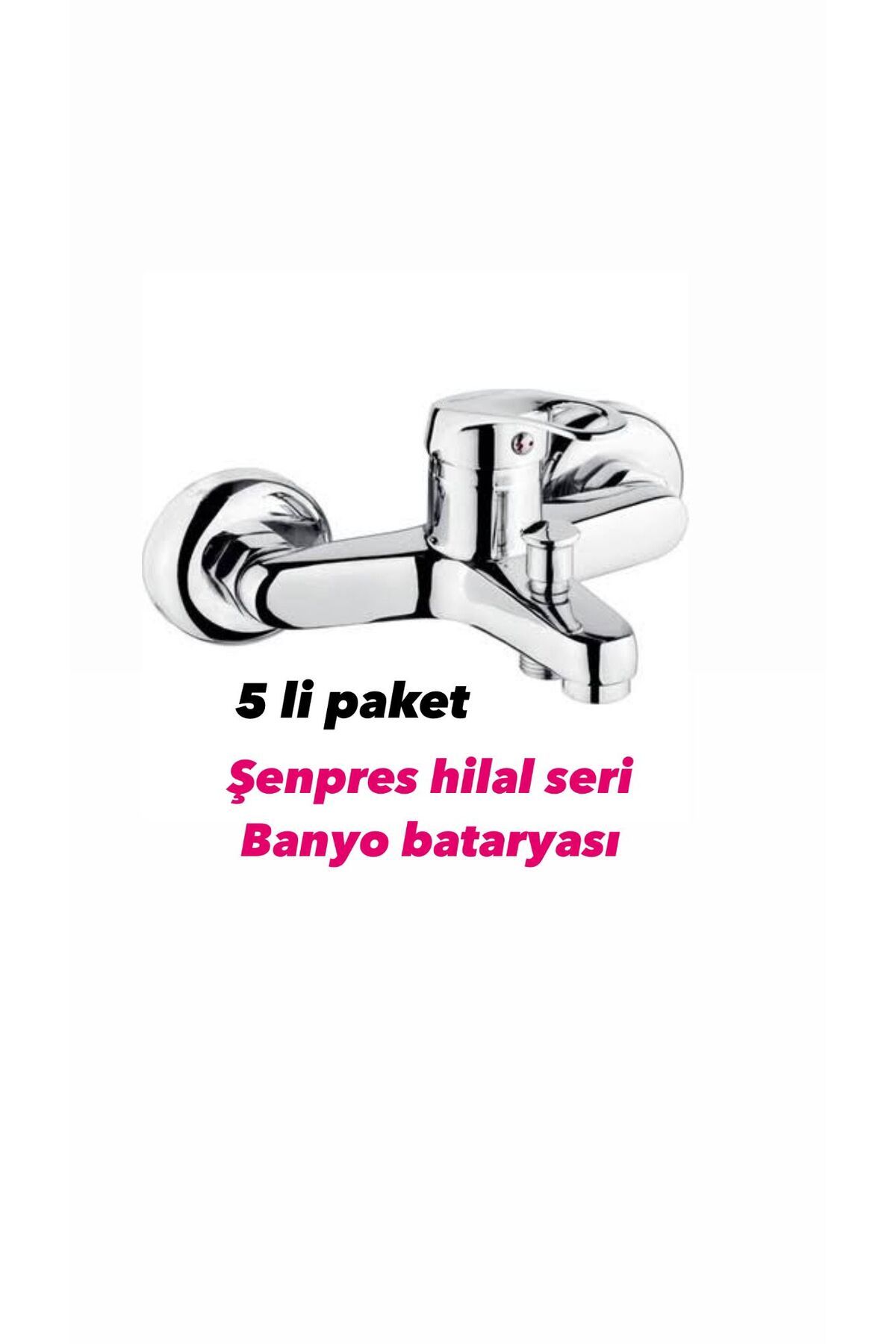 şenpress BANYO BATARYASI HİLAL ŞENPRES 5 Lİ