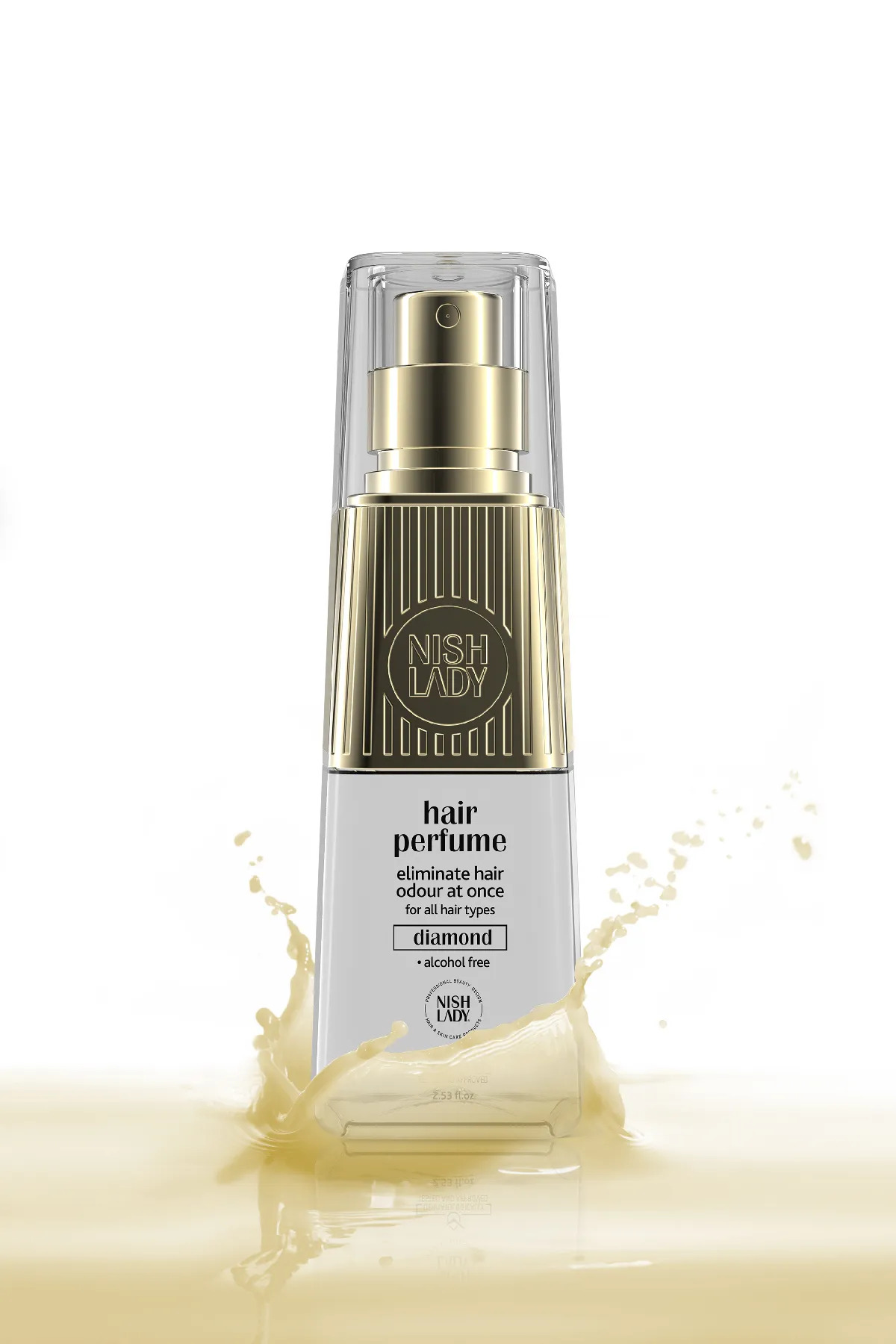 Nishlady Dıamond Vegan Saç Parfümü Alcohol Free 100 ML - Fiyatı