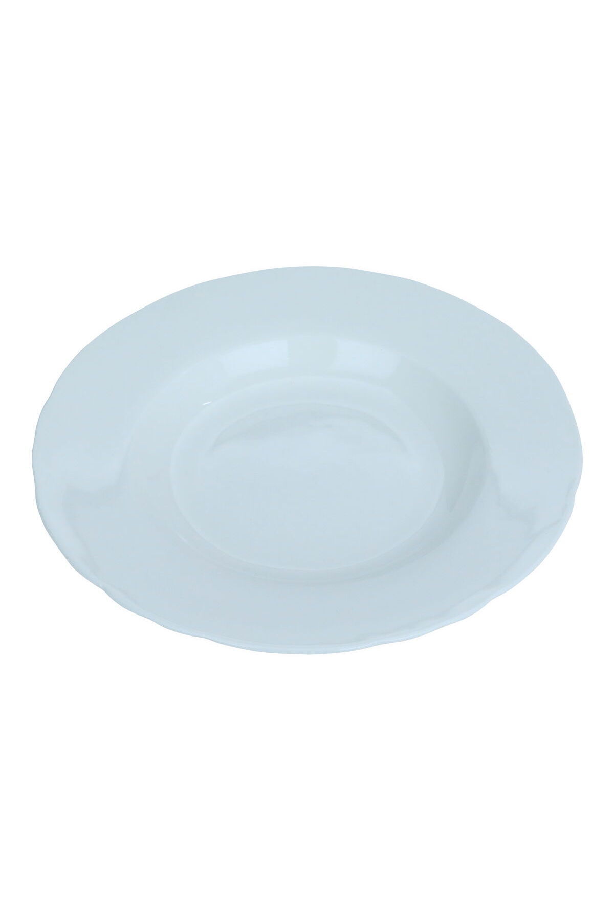 Alsaif Gallery-Saif Gallery Porcelain Serving Platter, 8", Round - White 1