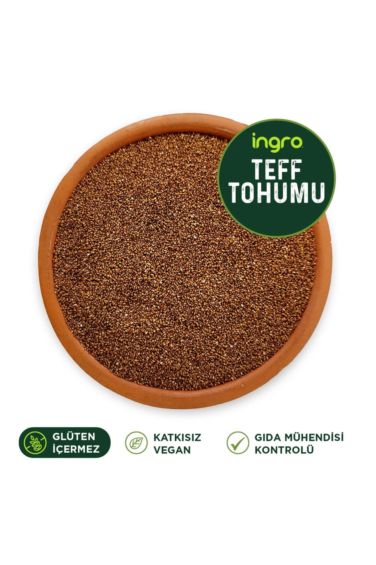 İngro Glutensiz Teff Tohumu 1000 G