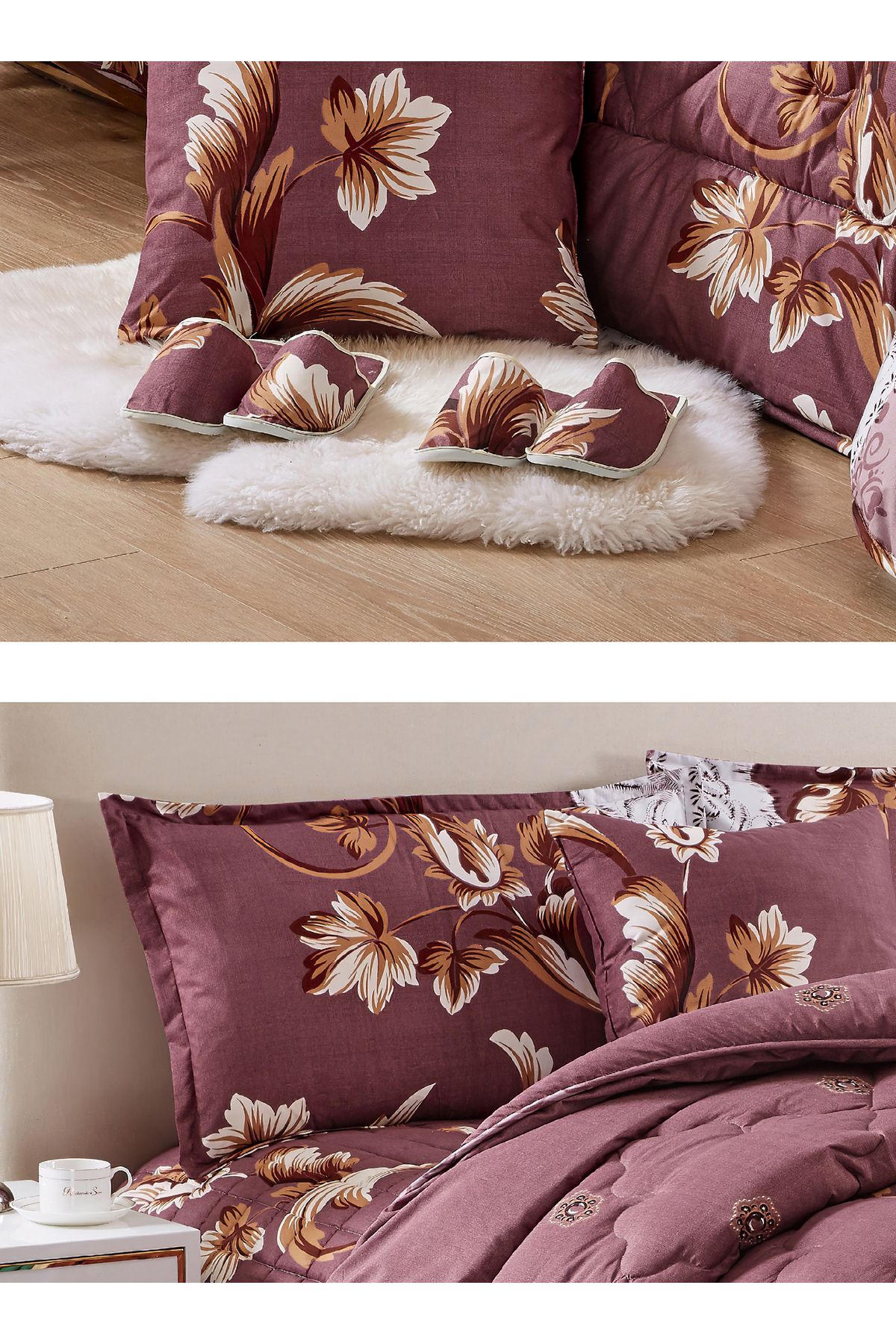 Generic-Comforter Set King Size 10 Pieces Comforter Set Twin Unisex Bedding Set 3