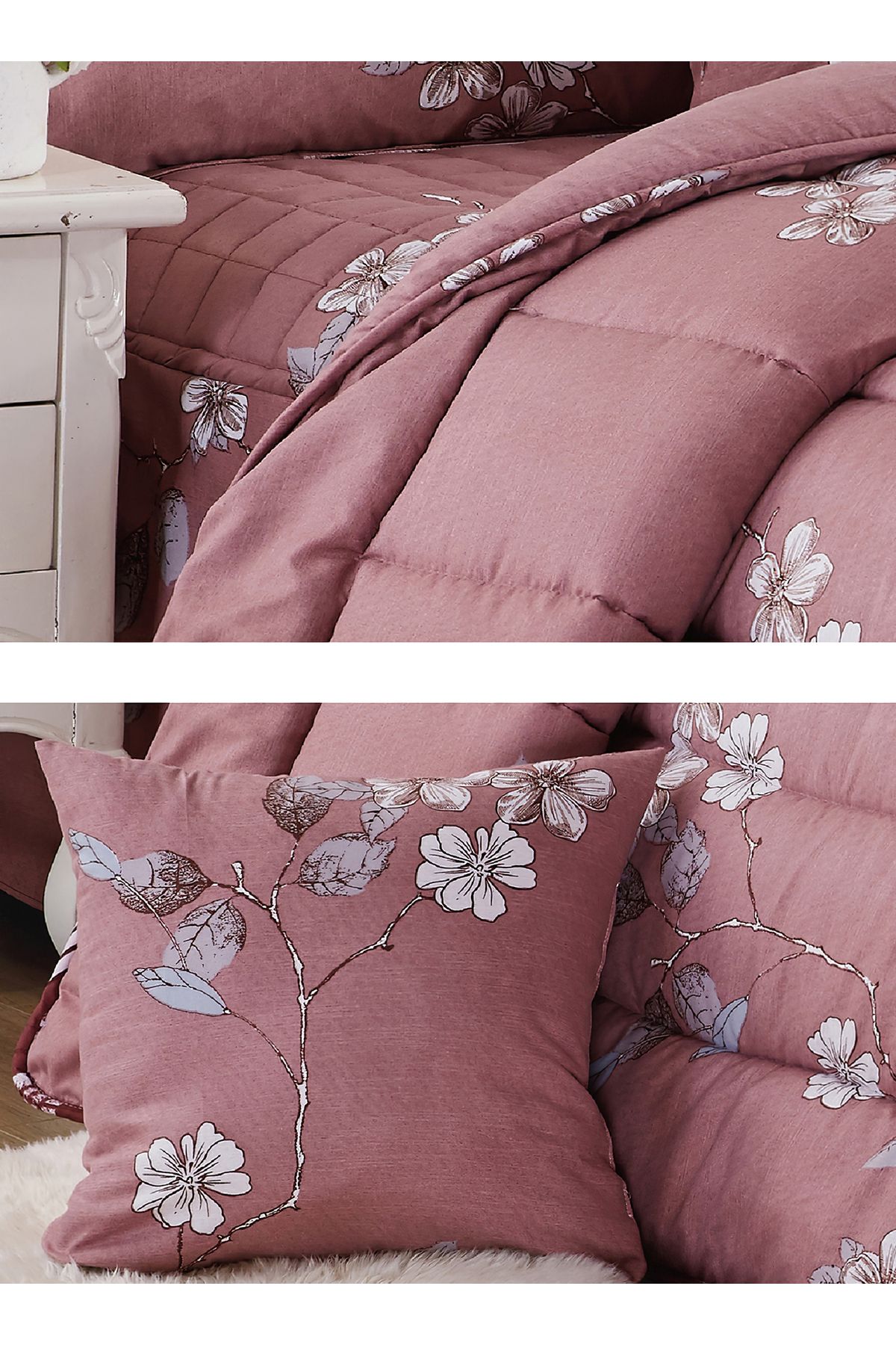 Generic-Comforter Set King Size 10 Pieces Comforter Set Twin Unisex Bedding Set 3