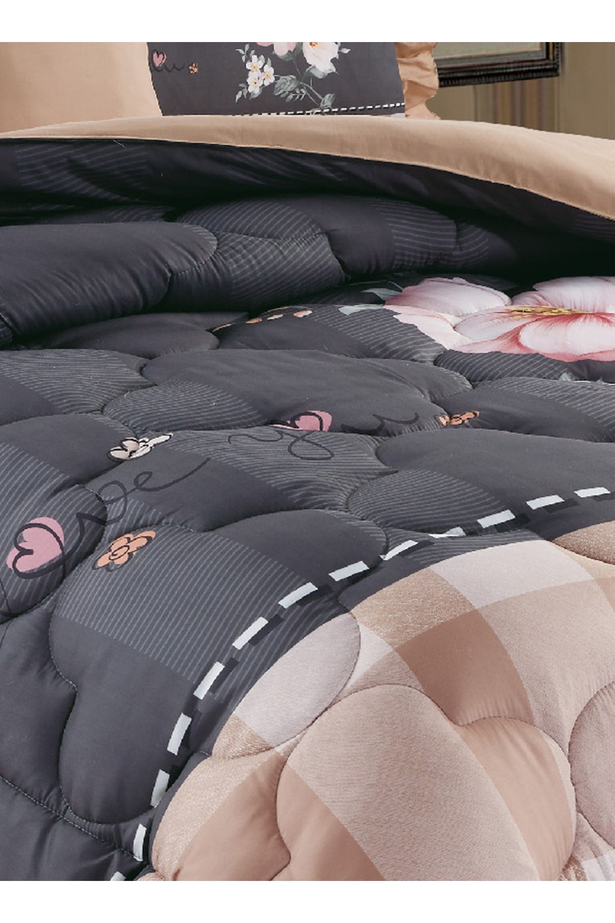 Generic-Comforter Set King Size 10 Pieces Comforter Set Twin Unisex Bedding Set 6