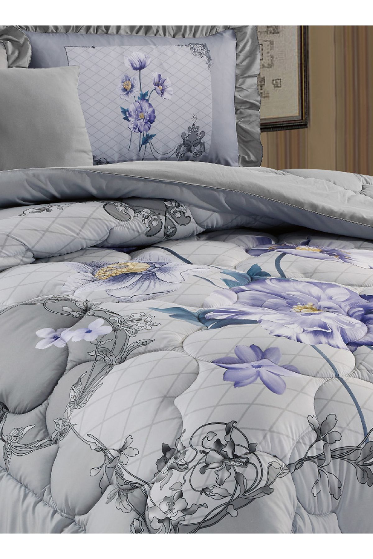 Generic-Comforter Set King Size 10 Pieces Comforter Set Twin Unisex Bedding Set 4