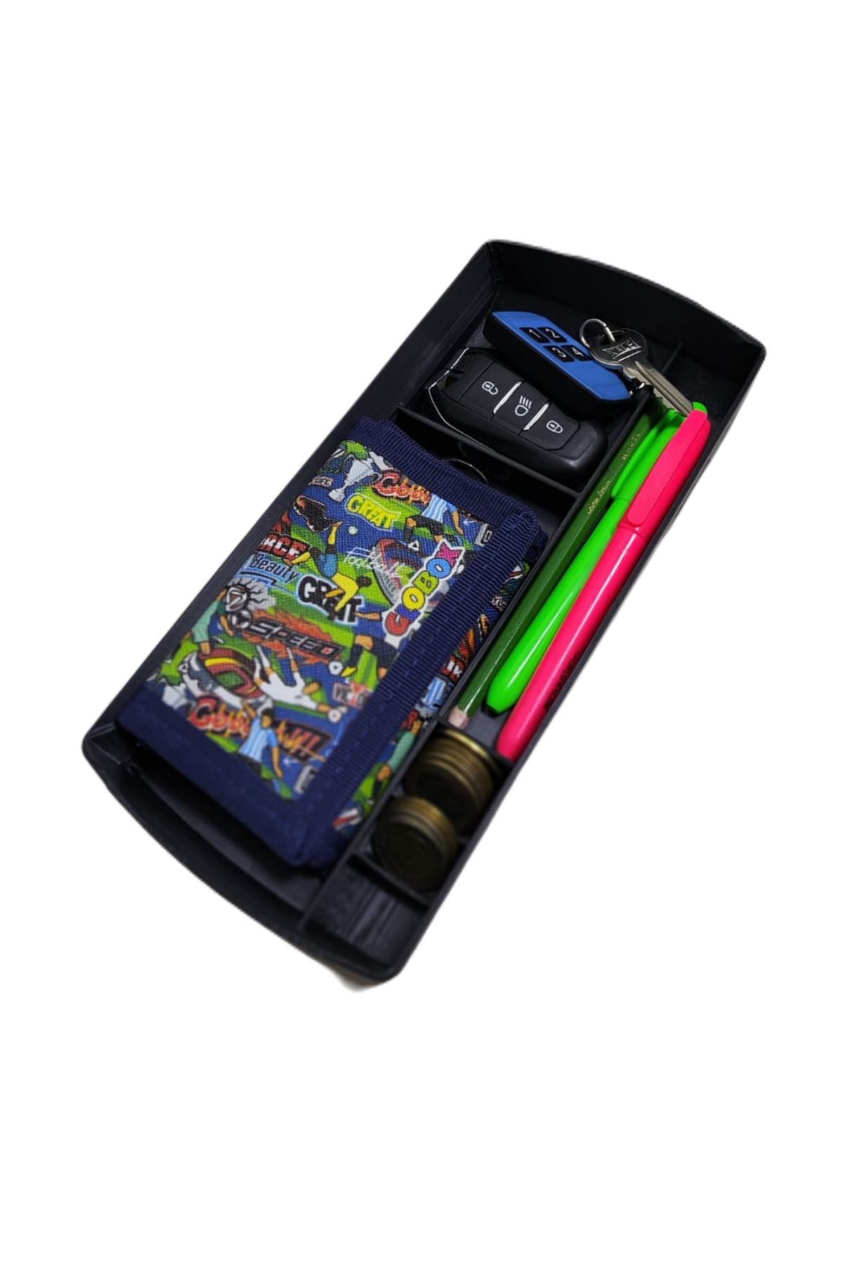 Toprakshop-New Opel Astra L Center Console Organizer Compatible with 2022-2024 Models 4