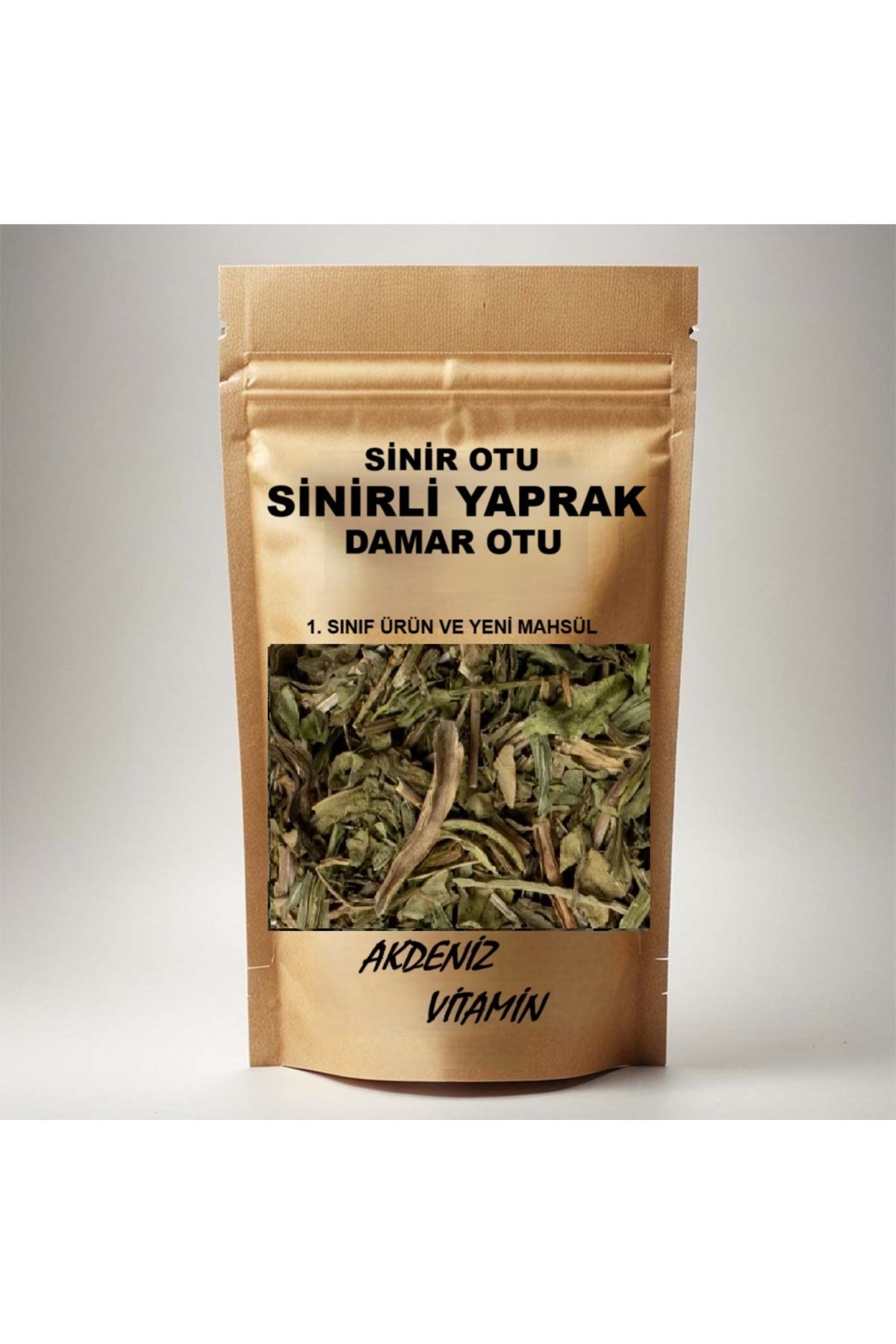 AKDENİZ VİTAMİN 100 Gr Sinir Otu (Sinirli Yaprak Otu ) (Damar Otu)