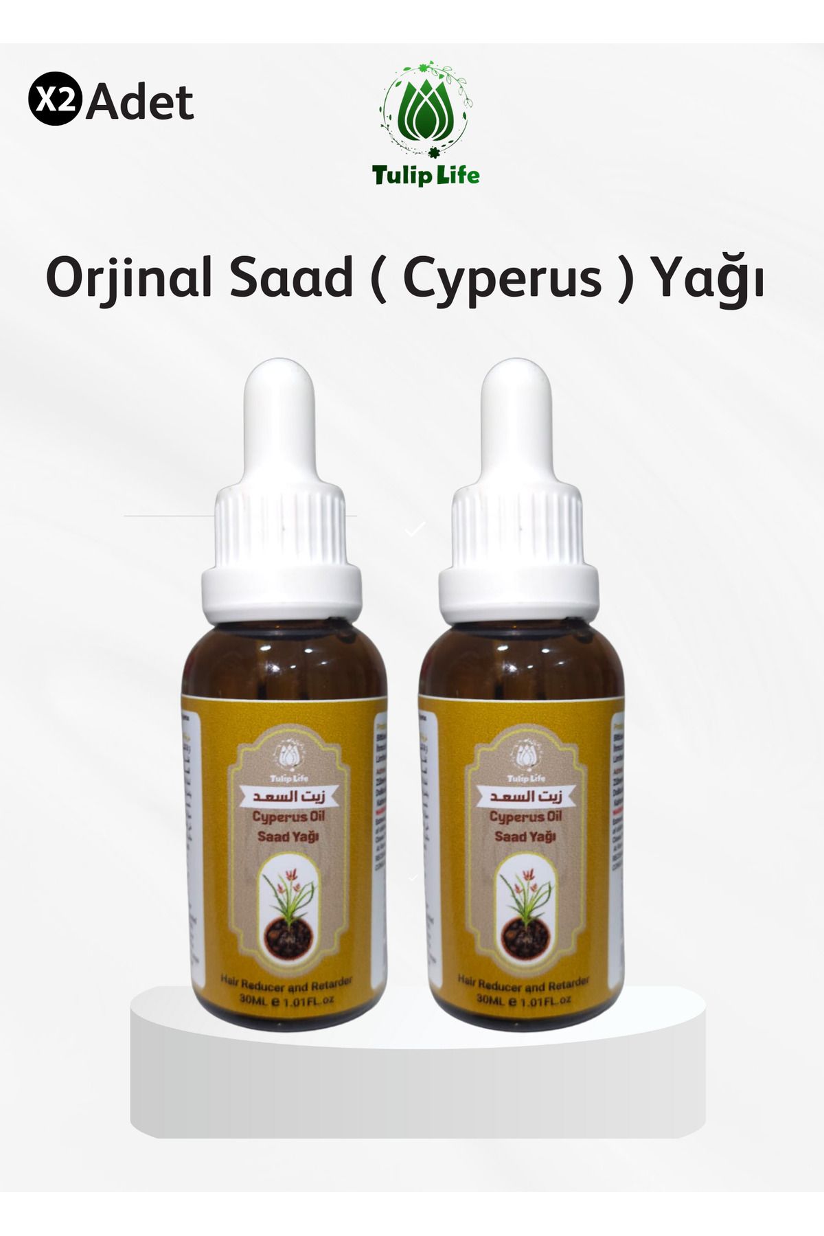 Tuliplife Tüy Azaltıcı Yağı Saad Yağı 30 ml X 2 ADET