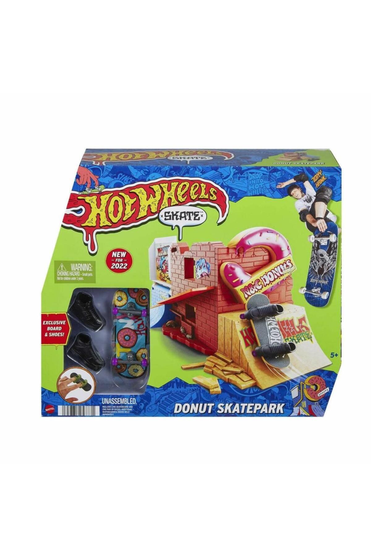 gcaksesuar HGT91 Hot Wheels Skate Parmak Kaykay Macerasına Başlangıç Setleri