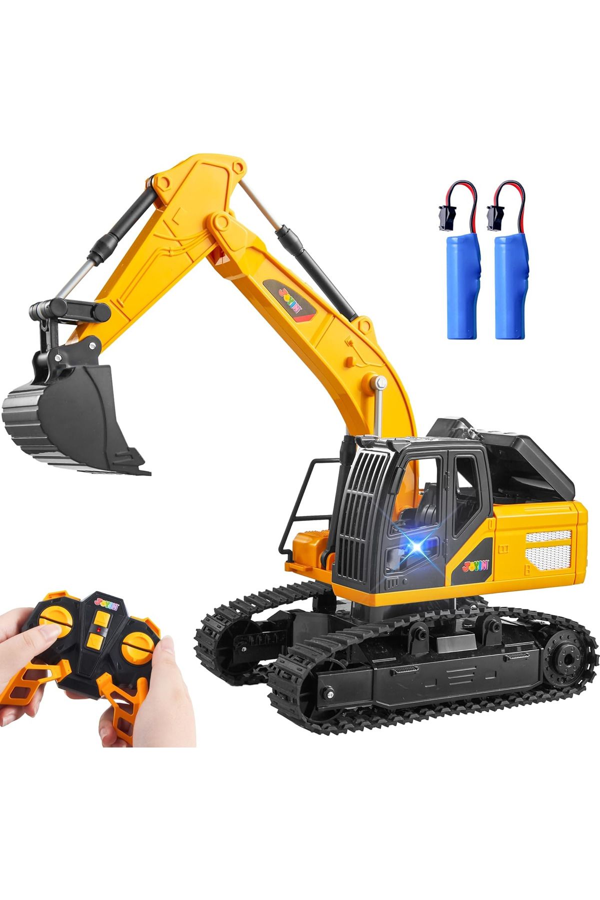 Shem uzaktan kumandalı ışıklı şarjlı 5 kanallı excavator kepçe zhımeıxın