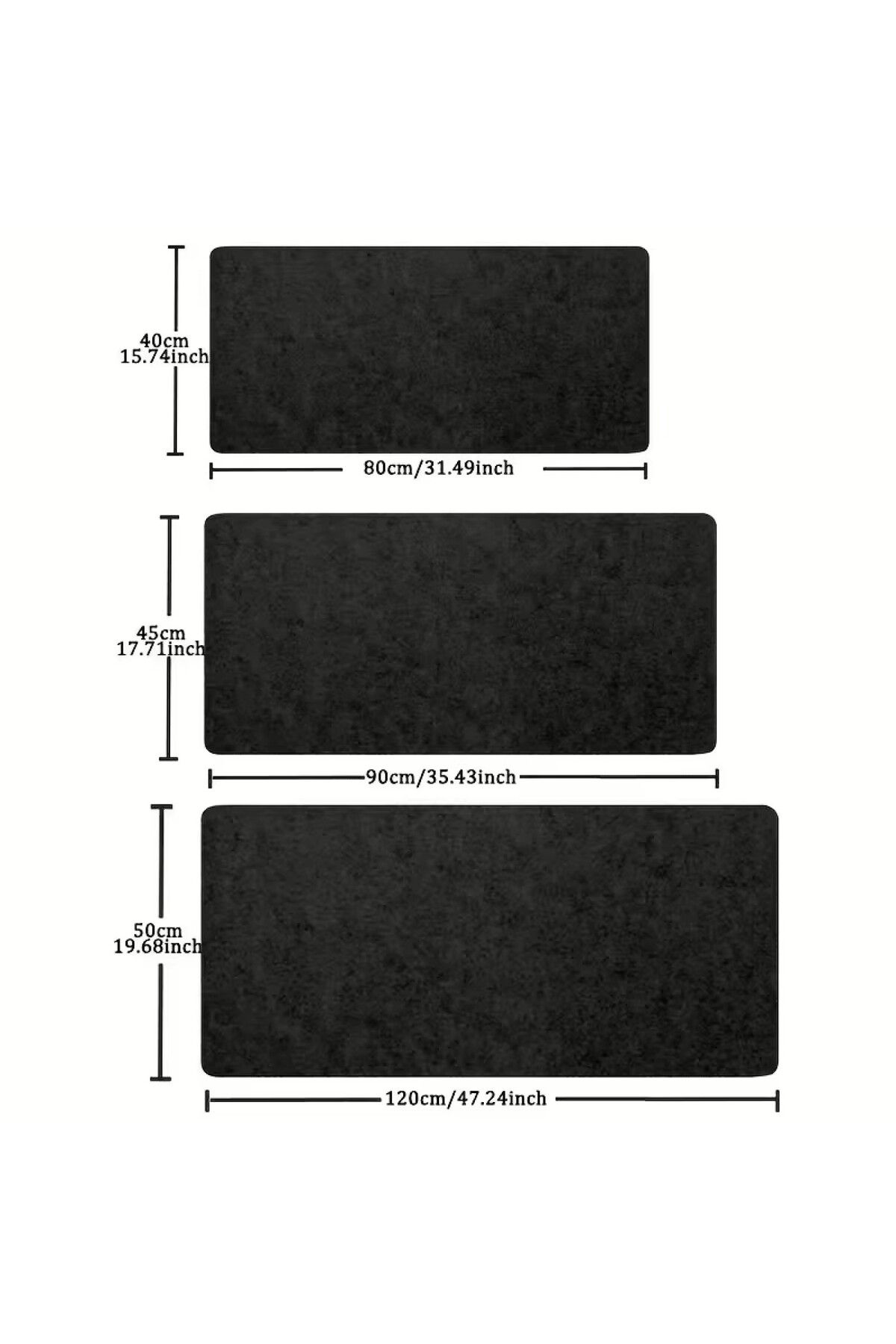 Next Craft-Gaming Mouse Pad Large Felt Snot Keyboard Mat Desk Protector 3mm Anthracite Color 2
