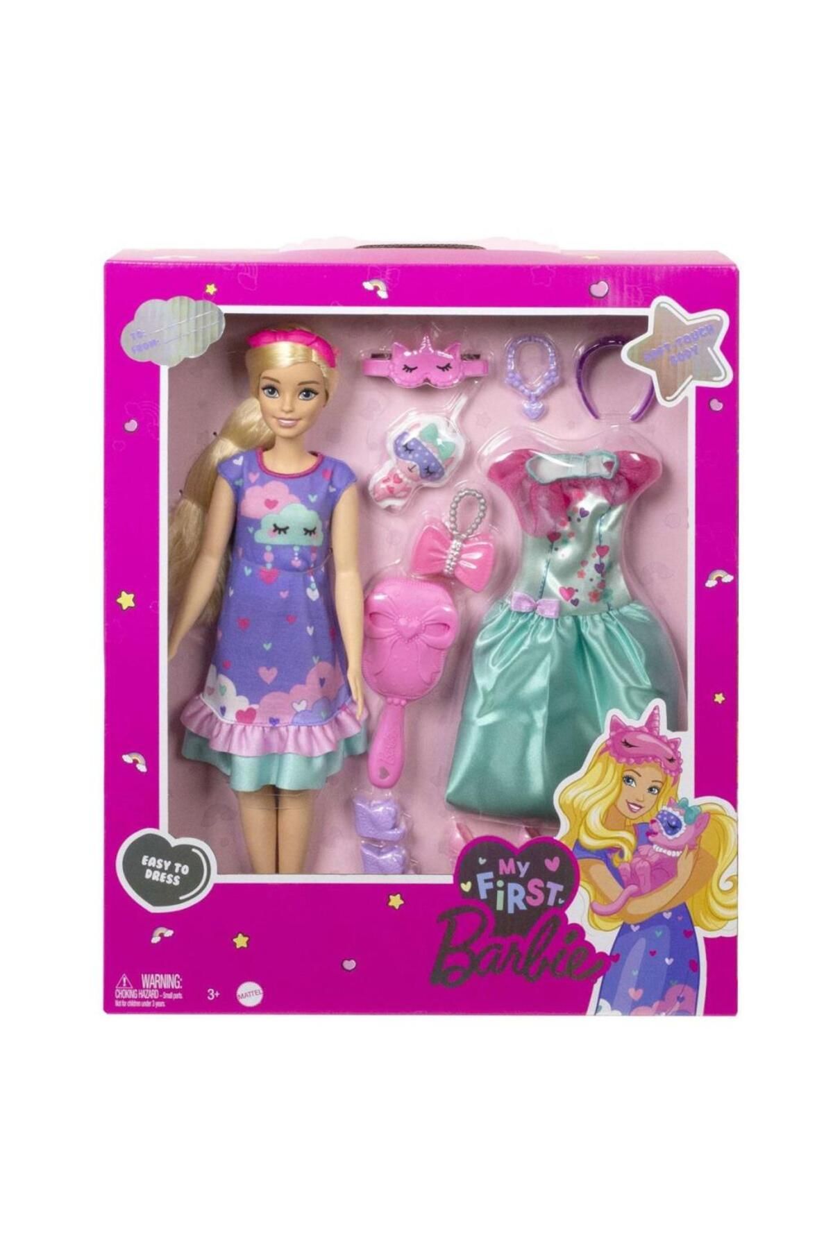 CPU ELEKTRONİK HMM66 My First Barbie - İlk Barbie Bebeğim - Delüks Bebek