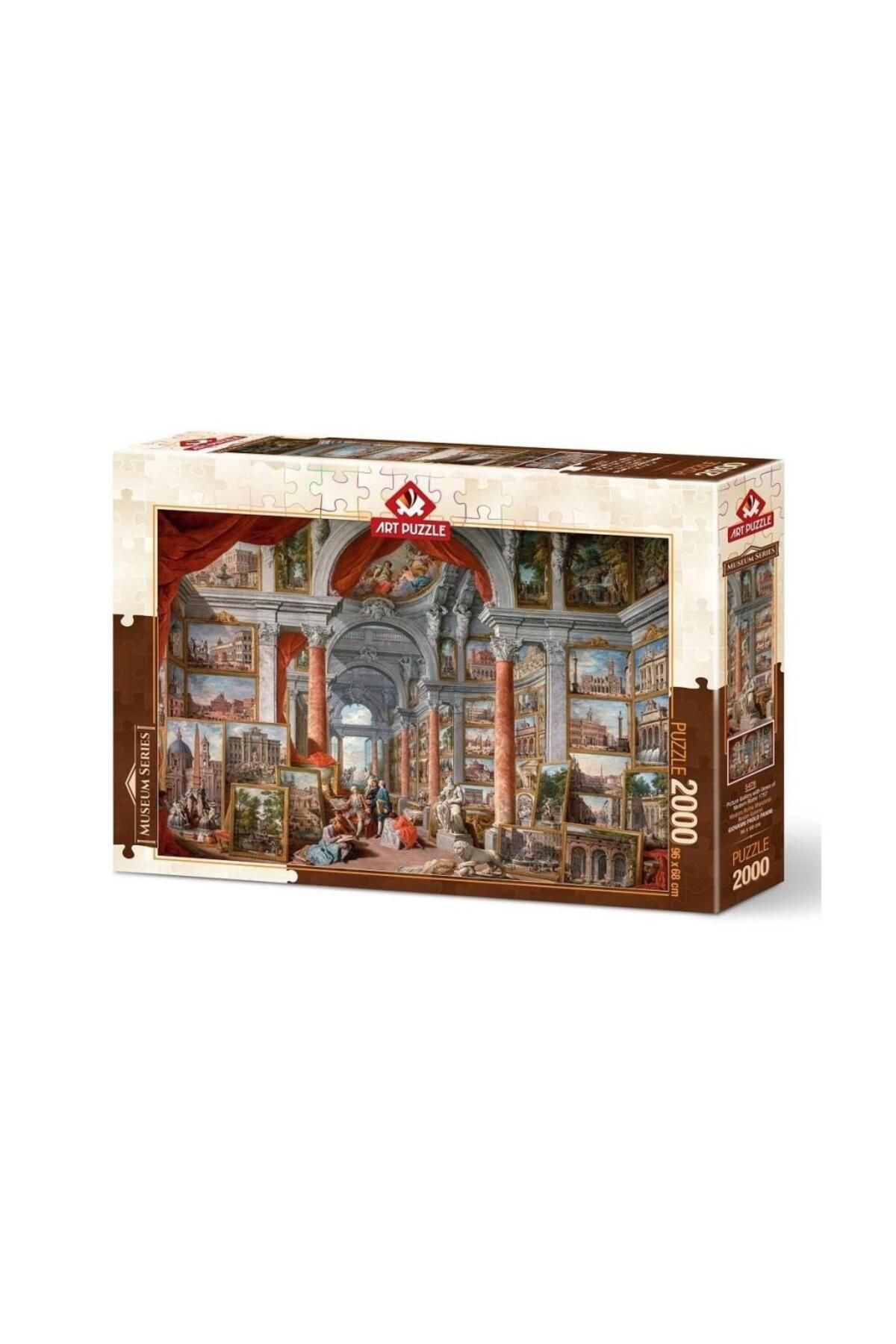 gcaksesuar Nessiworld 5479 Modern Roma Manzaralı Resim Galerisi 1757-2000 Parça Puzzle -Art Puzzle