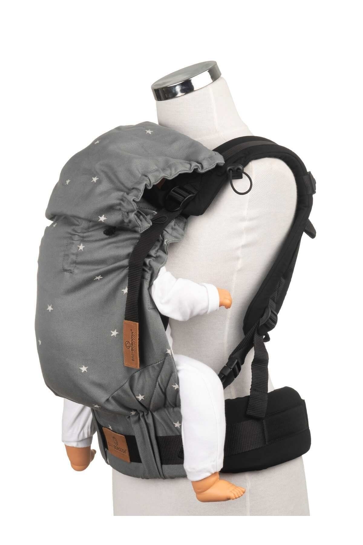 Boroosh Baby New Age Büyüyen Yenidoğan Ergonomik Bebek Kangurusu- Oeko Tex (PİXEL) fotoğrafı 5 (önizleme)