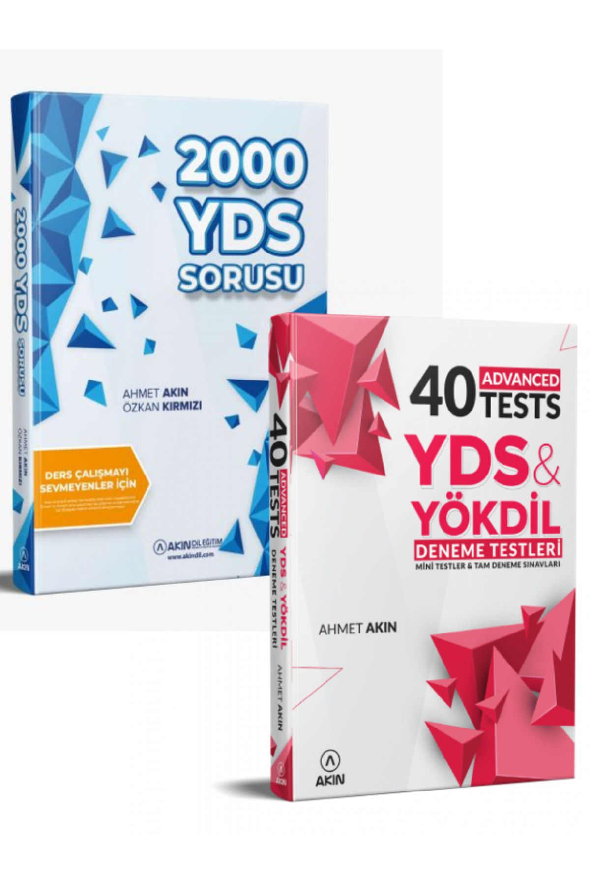 Yargı Yayınları Akın dil 2000 YDS Sorusu ve  40 Advanced Tests YDS & Yökdil Deneme Testleri