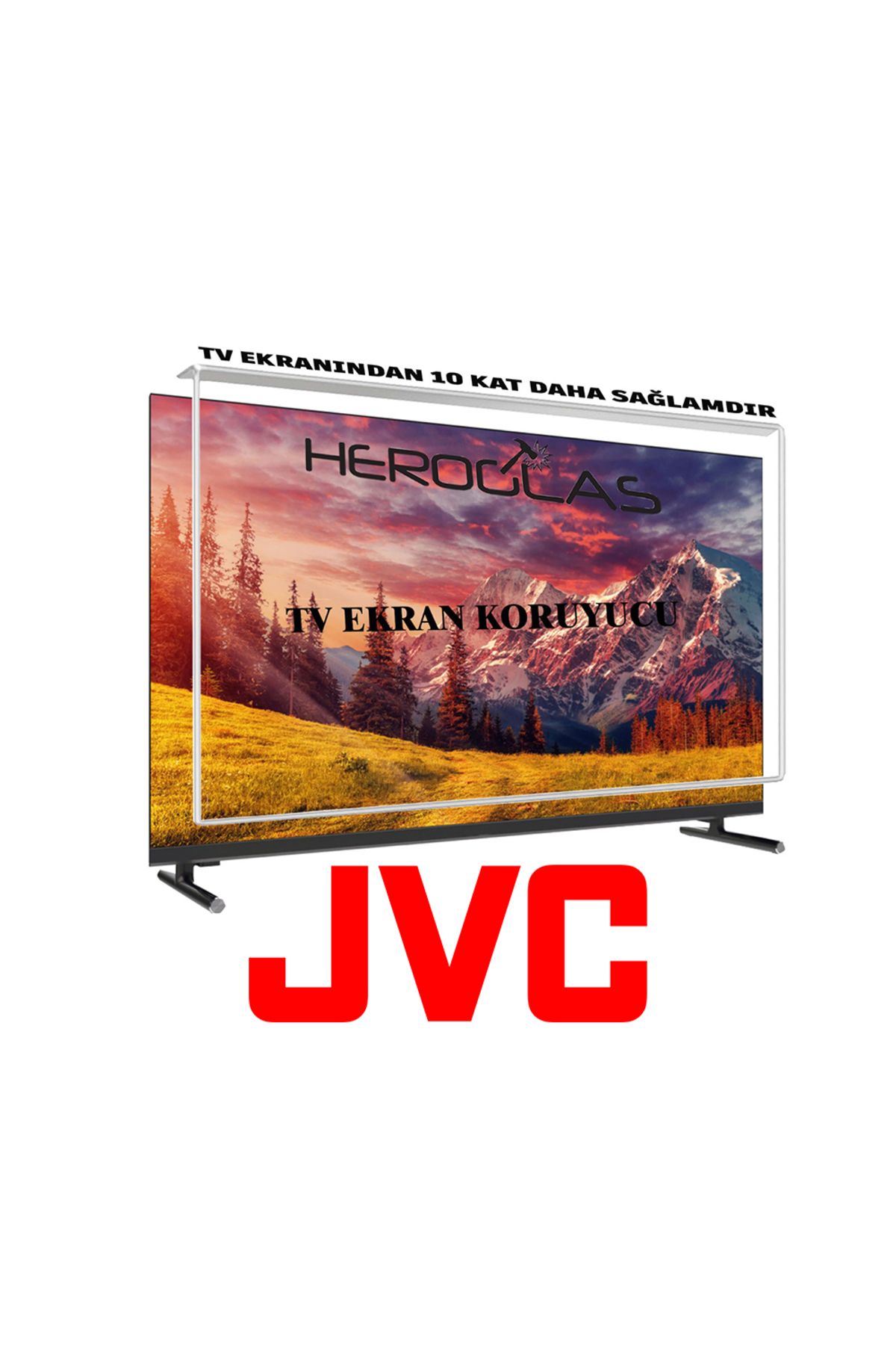 HEROGLAS JVC         LT-65VA7405T 65İNÇ TV EKRAN KORUYUCU