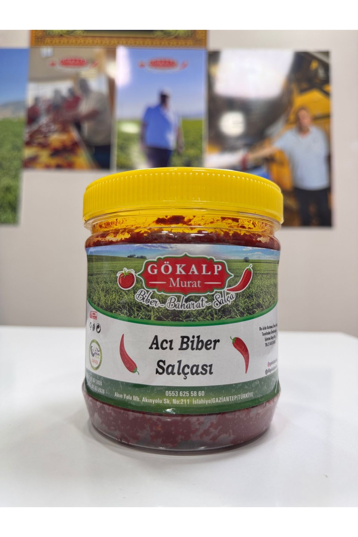 GÖKALP ACI BİBER SALÇA (1 KG)