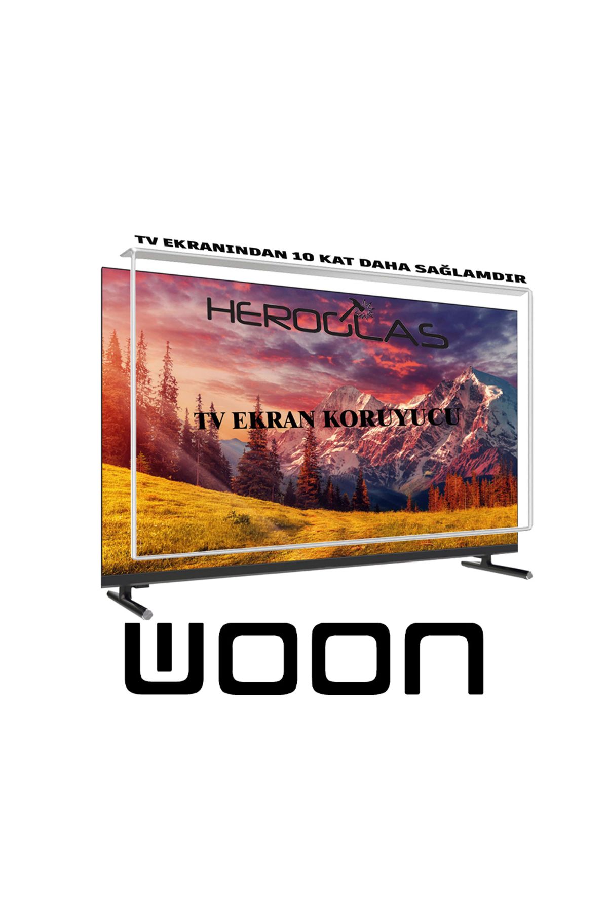 HEROGLAS WOON  WN49DLK27 49İNÇ TV EKRAN KORUYUCU