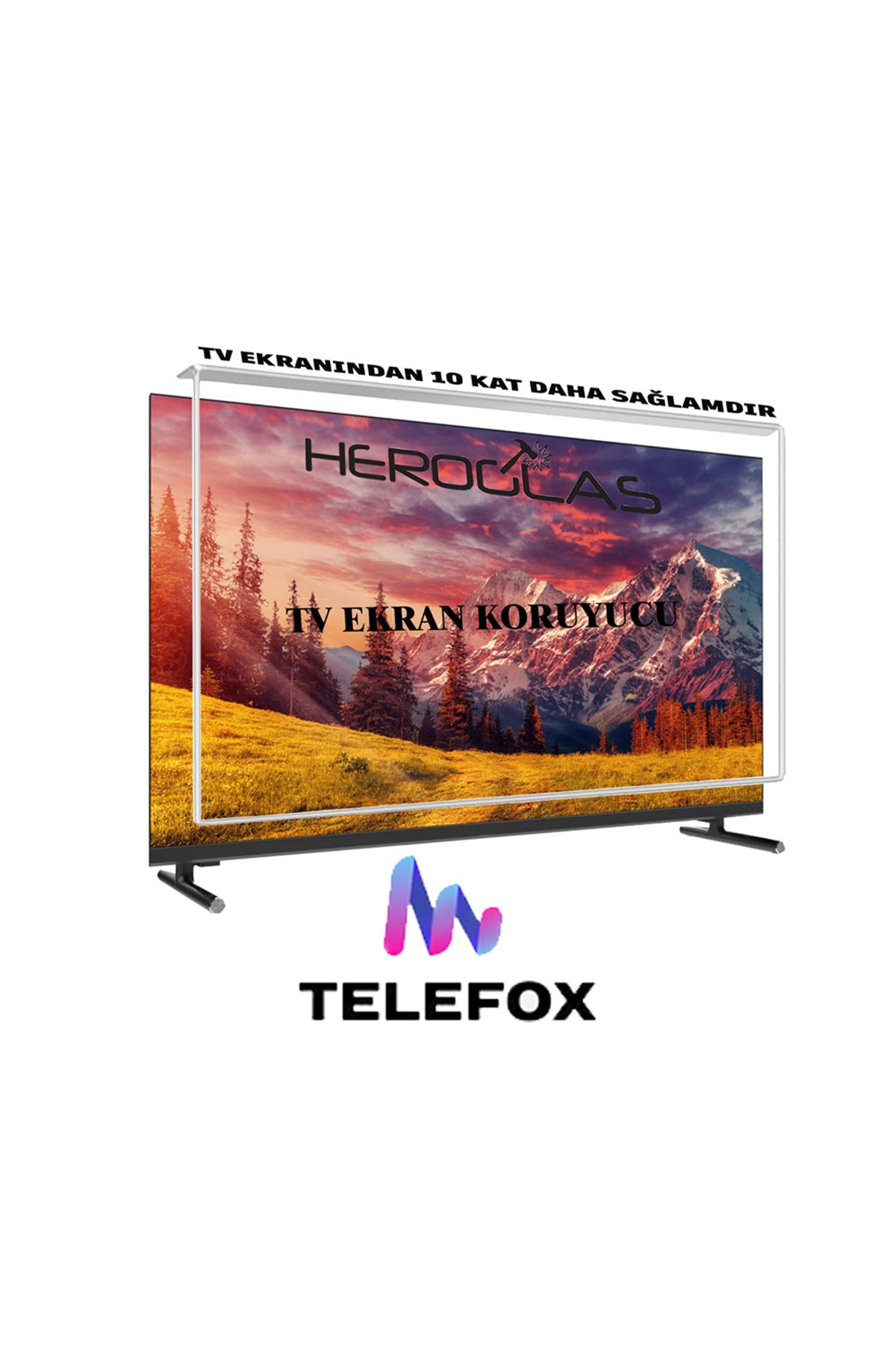 HEROGLAS TELEFOX 39TD3900 39İNÇ TV EKRAN KORUYUCU