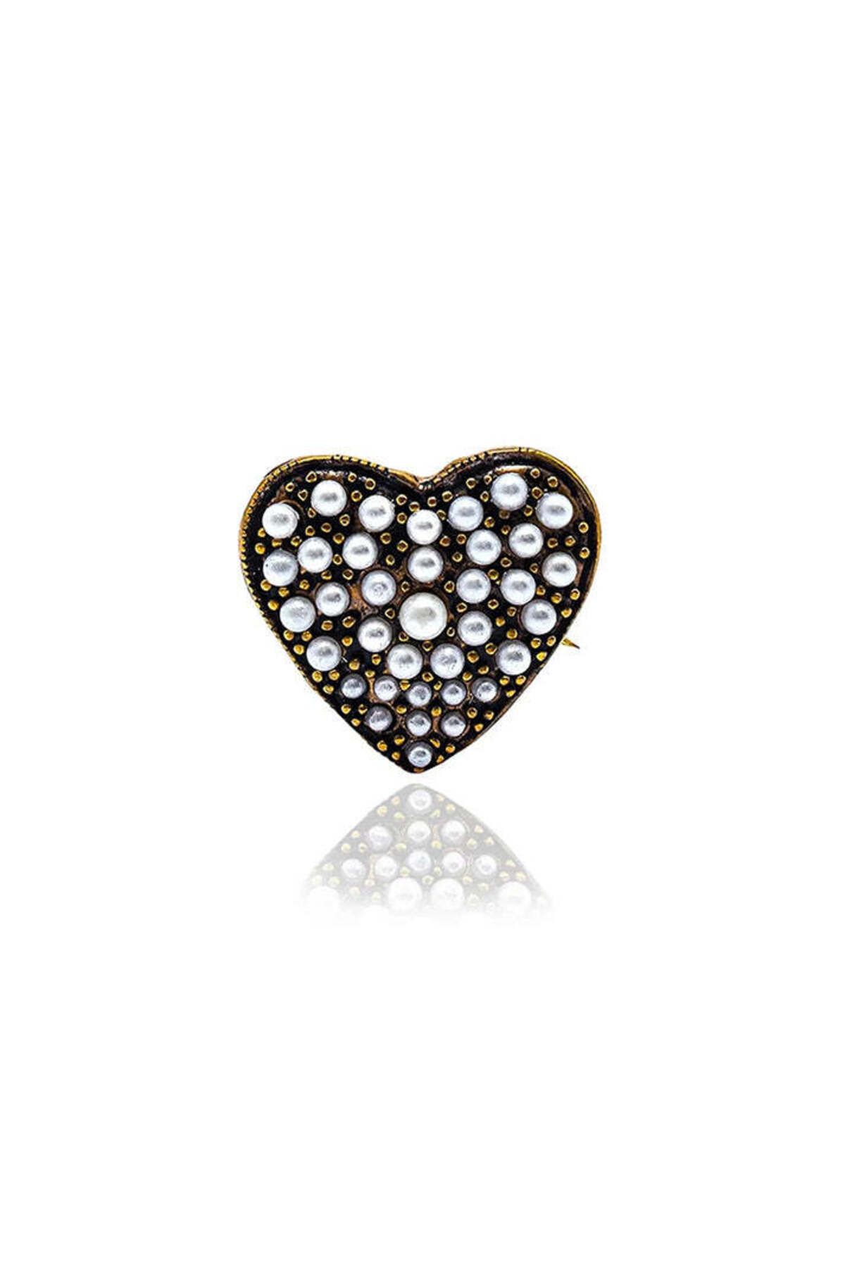 Damla Kalender HEART BROOCH