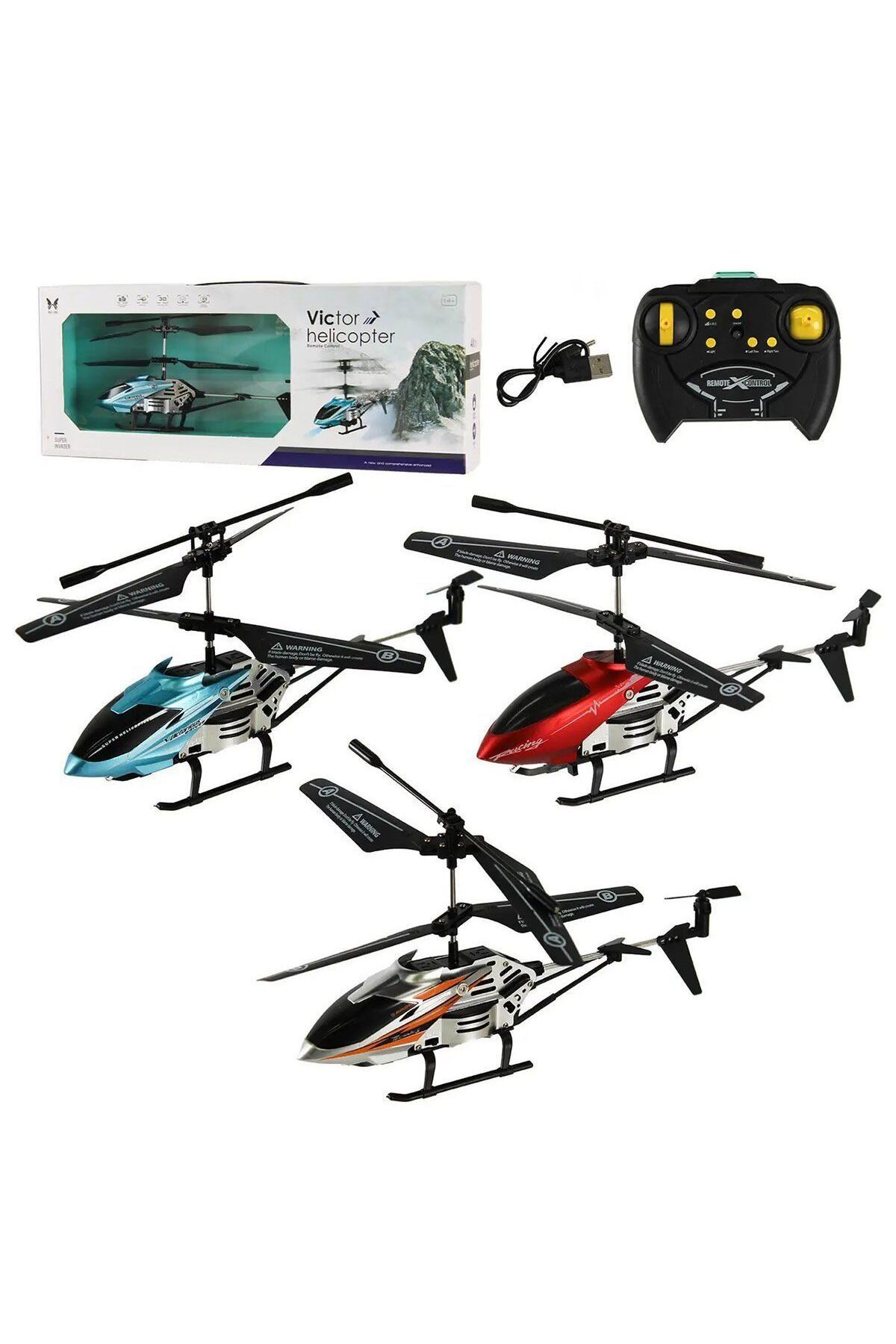 Gepettoys JL801-1 3 Metal Helikopter 50 Kanal Gyro -Gepettoys