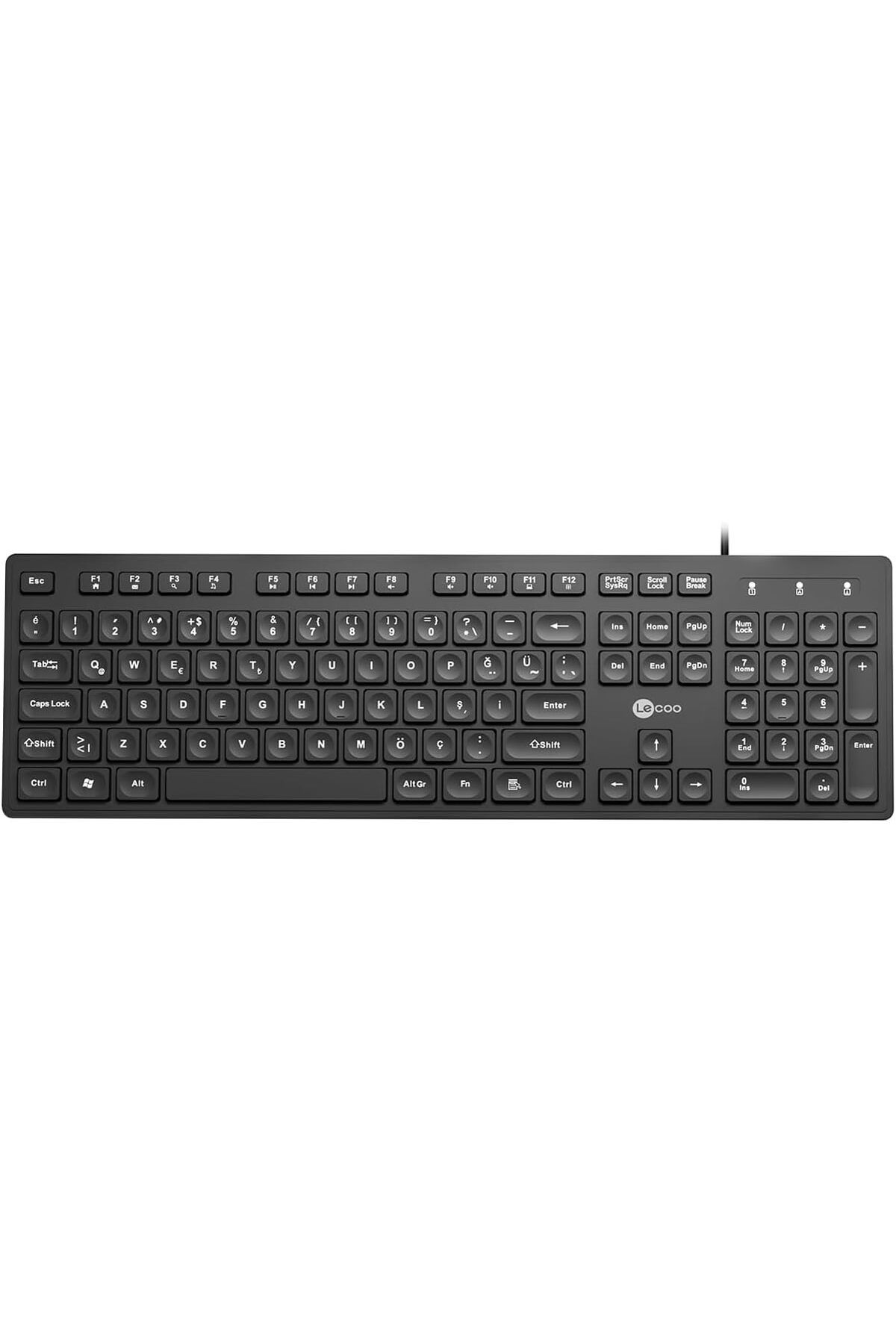 STOREMAX dlshop KB102 Sayısal Tuş Takımına Sahip, Sıvı Dökülmelerine Dayanıklı 355 gr Ayarlanabilir