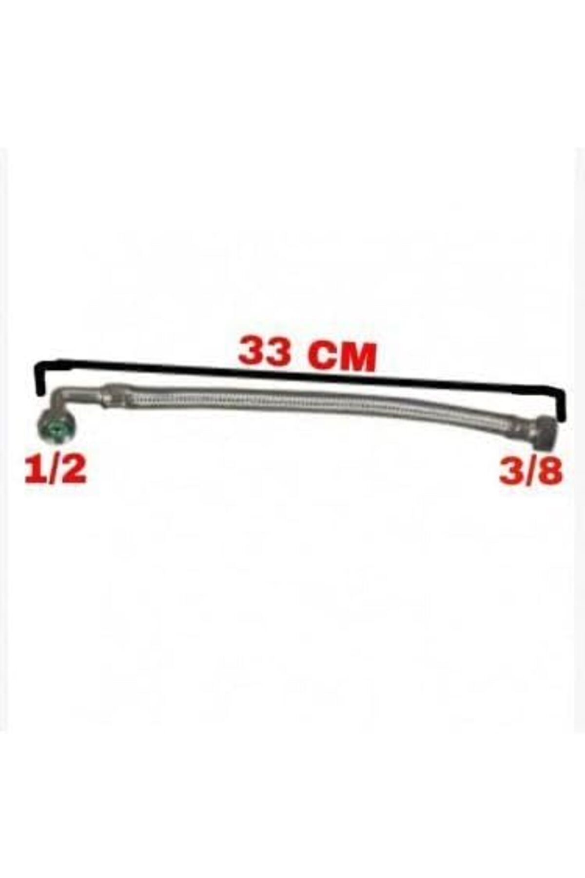 STOREMAX-Mazzidag Yapi Flush Reservoir Elbow Float Connection Flexible 3/8-1/2 30cm… New Store 11 2