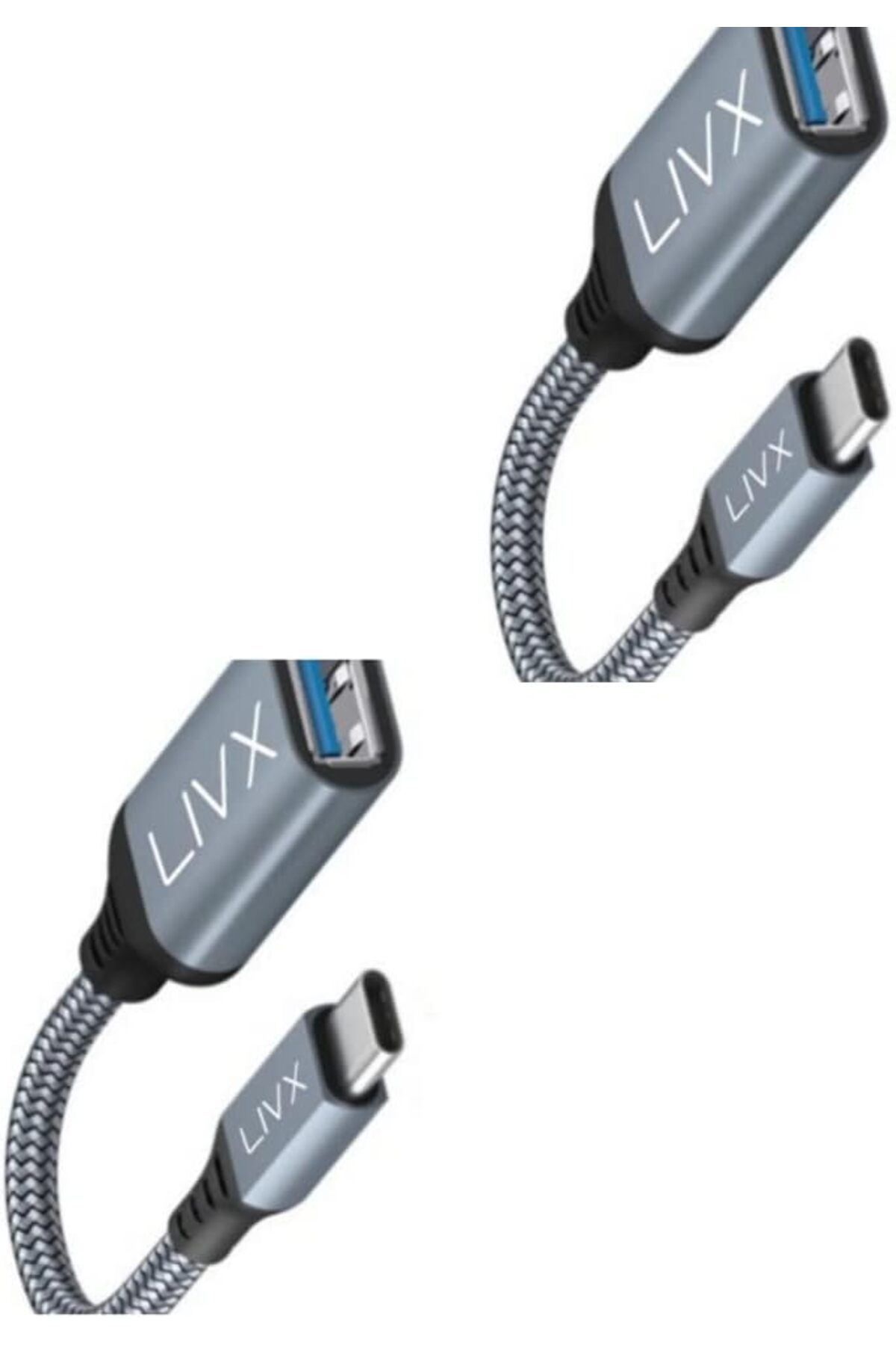 STOREMAX lbstorex USB 3.0 To Type-C Çevirici Dönüştürücü 60W Hızlı Şarj Desteği 15 cm Kablolu OTG