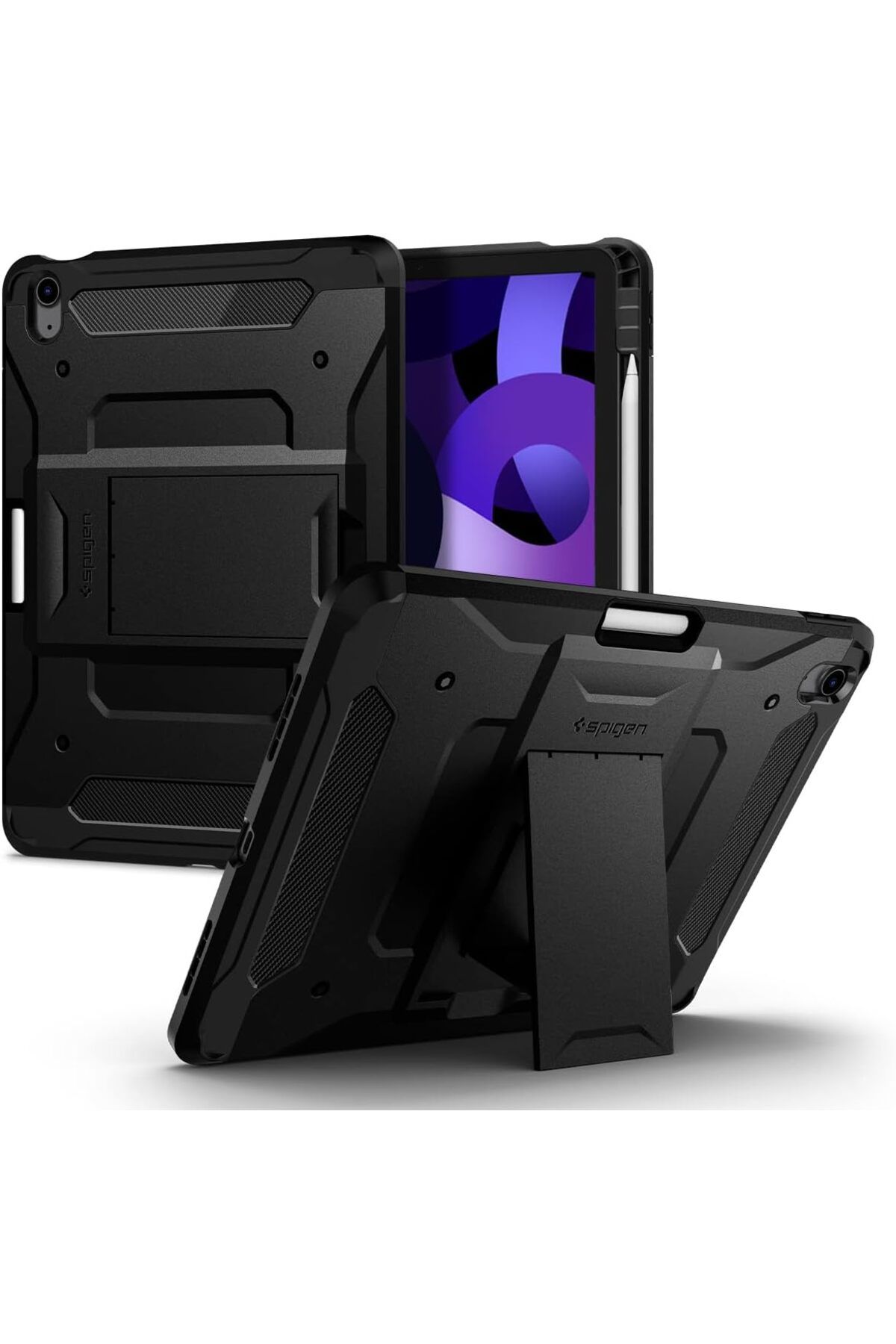 STOREMAX daliashops iPad Air 10.9" (2022 / 2020) Kılıf Tough Armor Pro Black - ACS02051 Star Collection 542