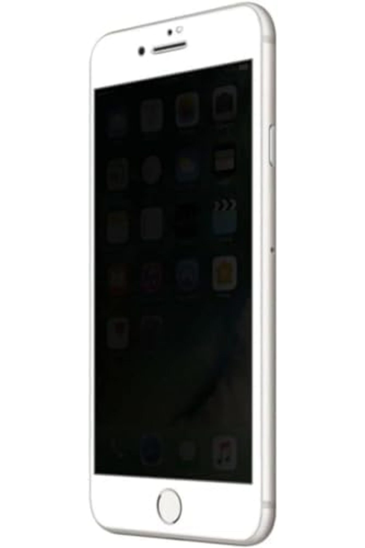STOREMAX lbstorex iPhone 6 / 6G / 6S BEYAZ ile Uyumlu Hayalet 6D CAM Ekran Koruyucu, iPhone 6 / 6G / 6S BEYAZ