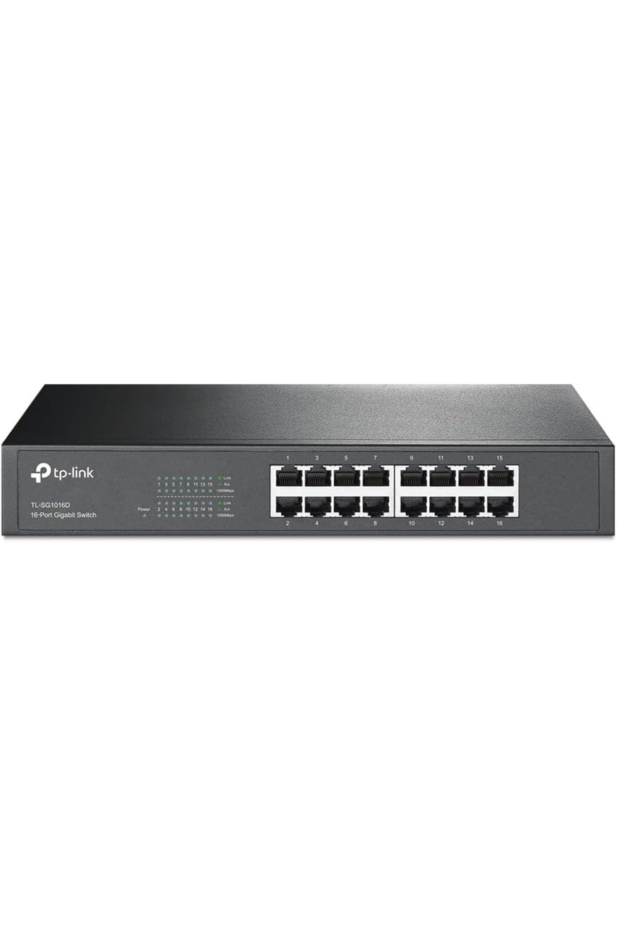 STOREMAX Gfc Store TL-SG1016D, 16-Port 10/100/1000 Mbps Gigabit Ethernet Switch MtShop 210035