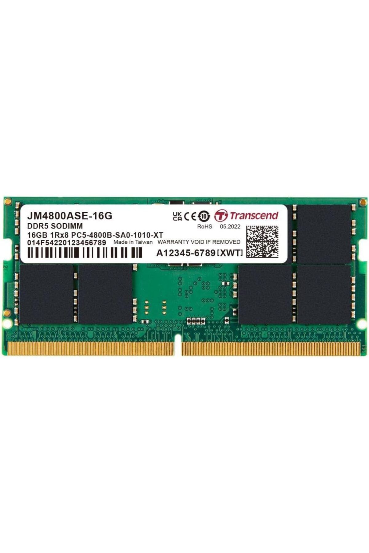 STOREMAX shpwave JM4800ASE-16G 16GB DDR5 4800Mhz CL40 1.1V Notebook Ram HTCshp 1005813