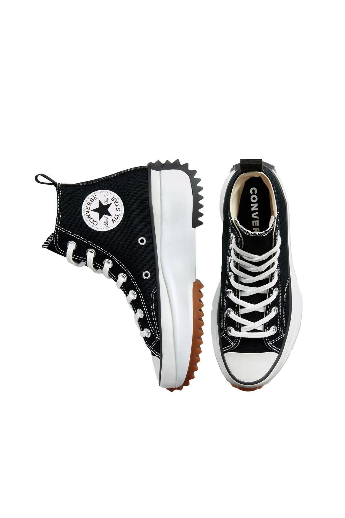 اسنیکر مشکی مردانه و پلت فرم سلام ستاره را رانینگ کنید Converse