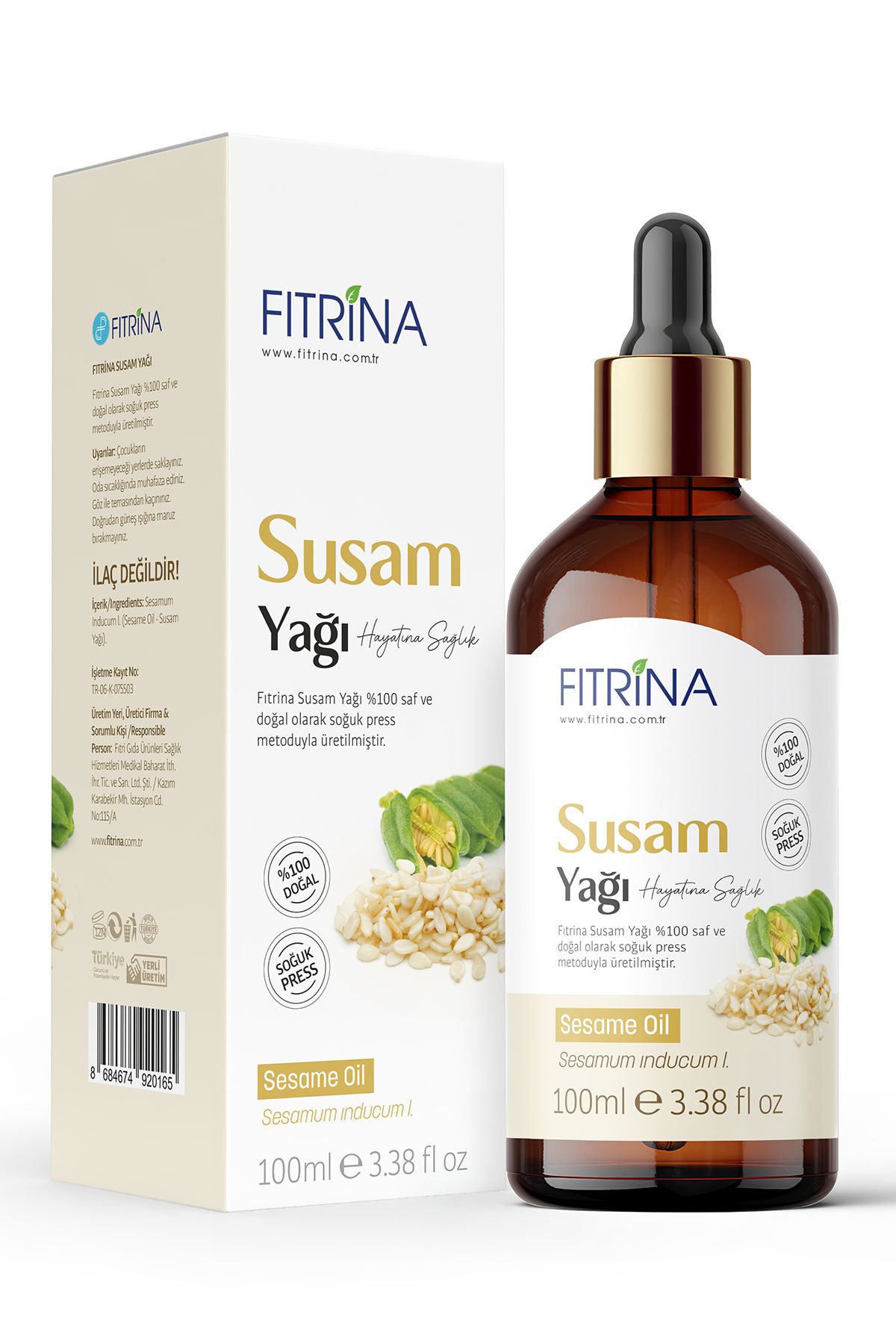 FITRİNA SUSAM YAĞI 100 ML