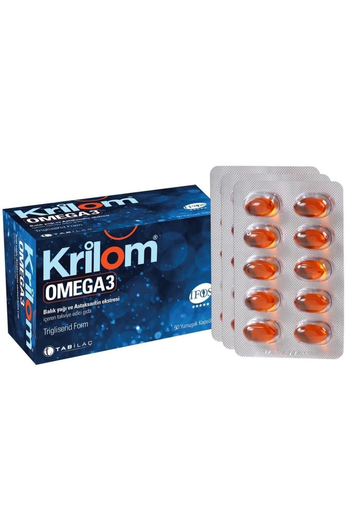 Krilom Omega 3 50 Yumuşak Kapsül