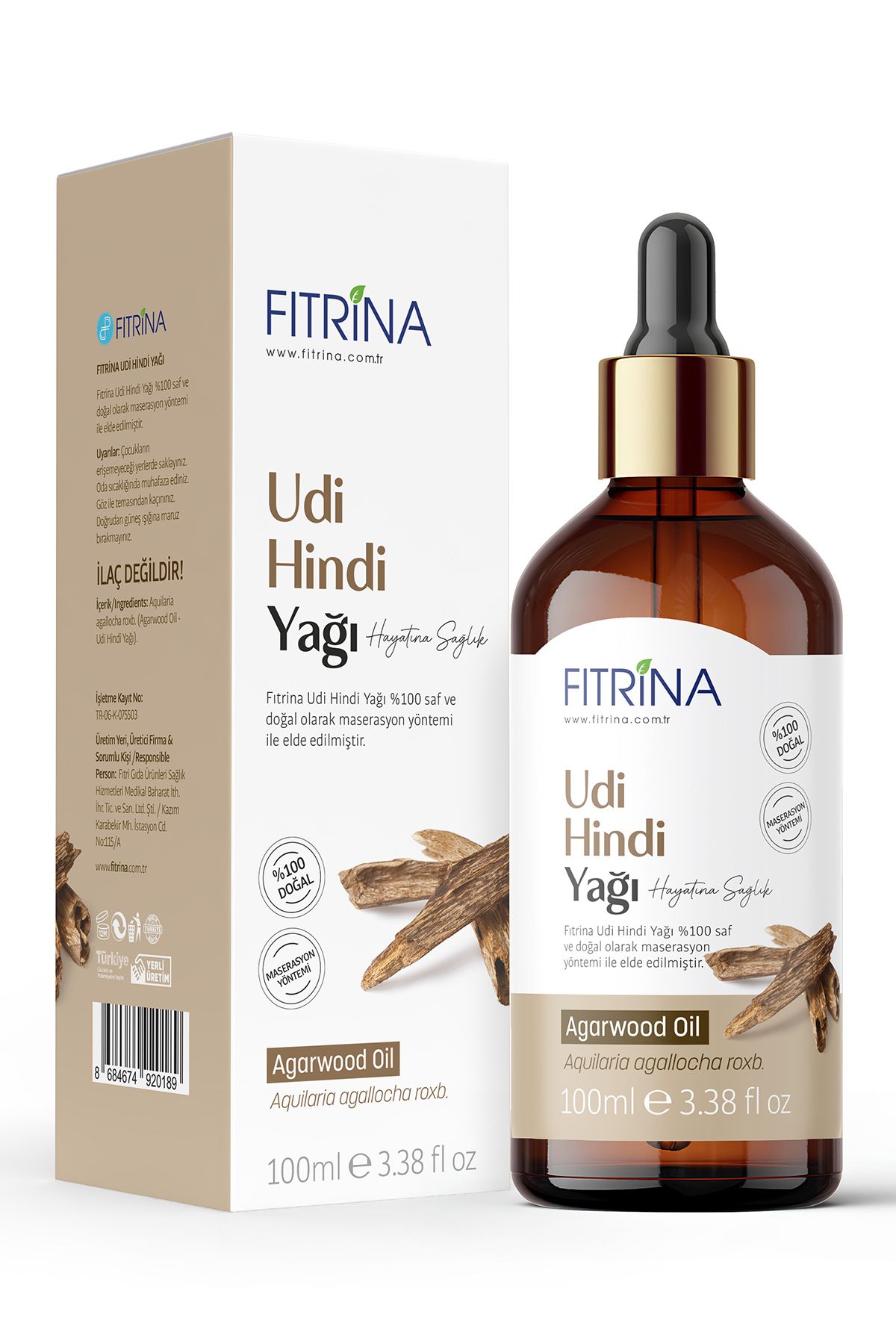 FITRİNA UDİ HİNDİ YAĞI 100 ML