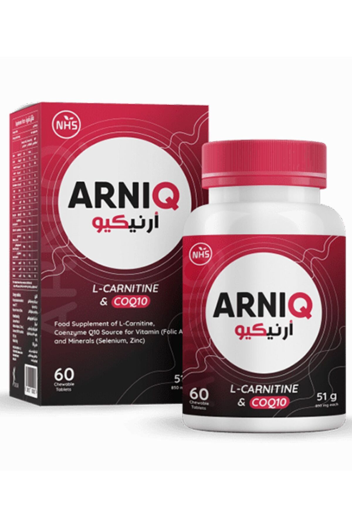 l carnitine coq10 Nature's Lab® - Coq10 + Alpha Lipoic Acid + Acetyl L-Carnitine HCL - 60  Capsules main image 0