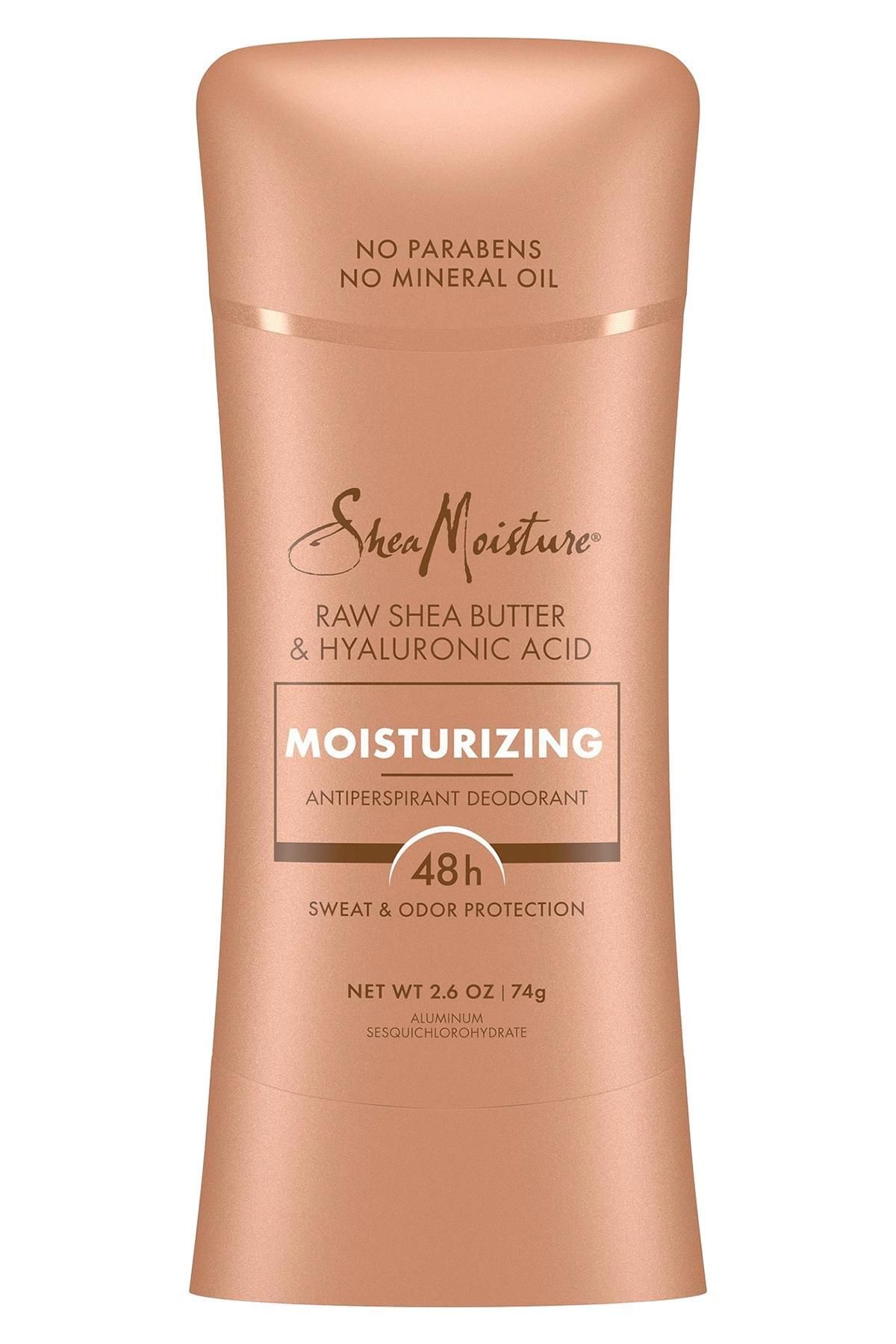 Shea Moisture Raw Shea Butter & Hyaluronic Acid Moisturizing Antiperspirant Stick Deodorant 74GR