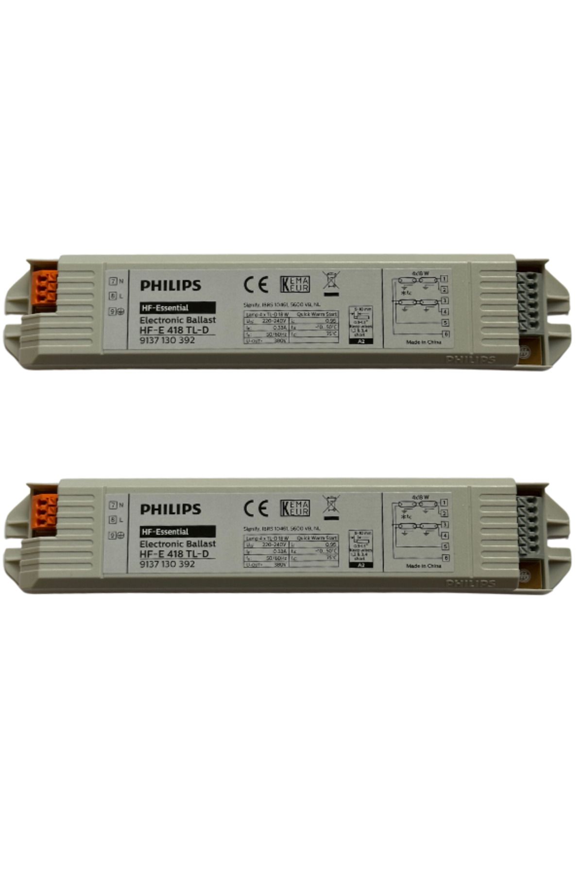 Philips Hf-E 4X18W Elektronik Balast (2 Adet)