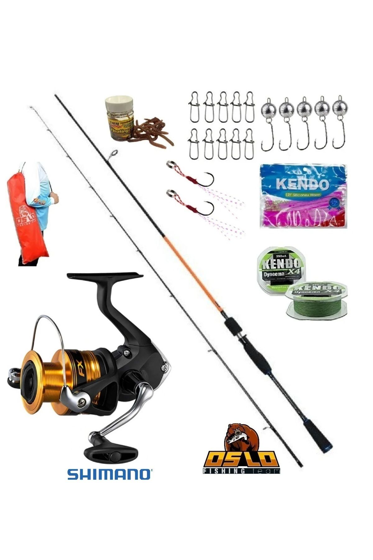 Shimano Fx1000 Oslo Action Game 210cm 1-8gr Lrf Olta Takımı Seti