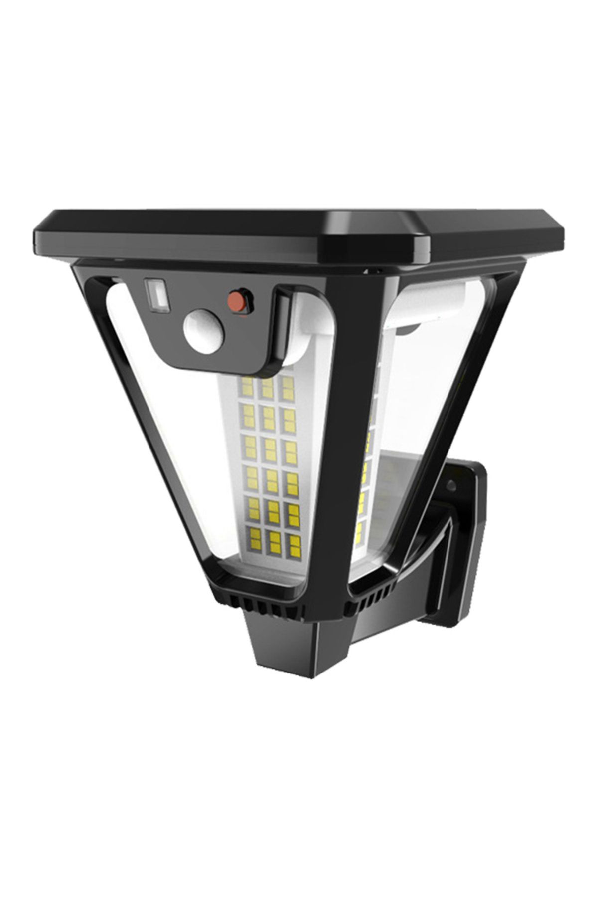 demila HS-V83 SOLAR SENSÖRLÜ 100 SMD LEDLİ 3 MODLU BAHÇE VE DUVAR LAMBASI (4767) - MLA4063-7501