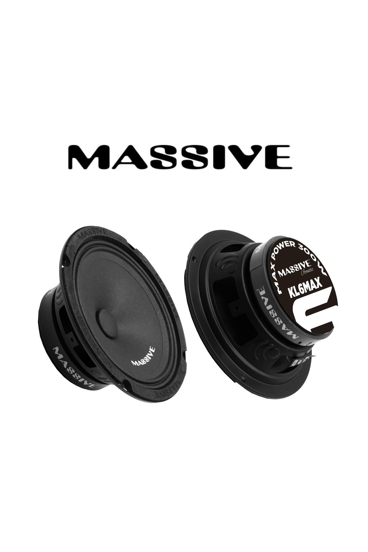 Massive Ms-kl6max 16 Cm Oto Midrange Hoparlör Deprem Serisi Çifti 600wat-200w Rms