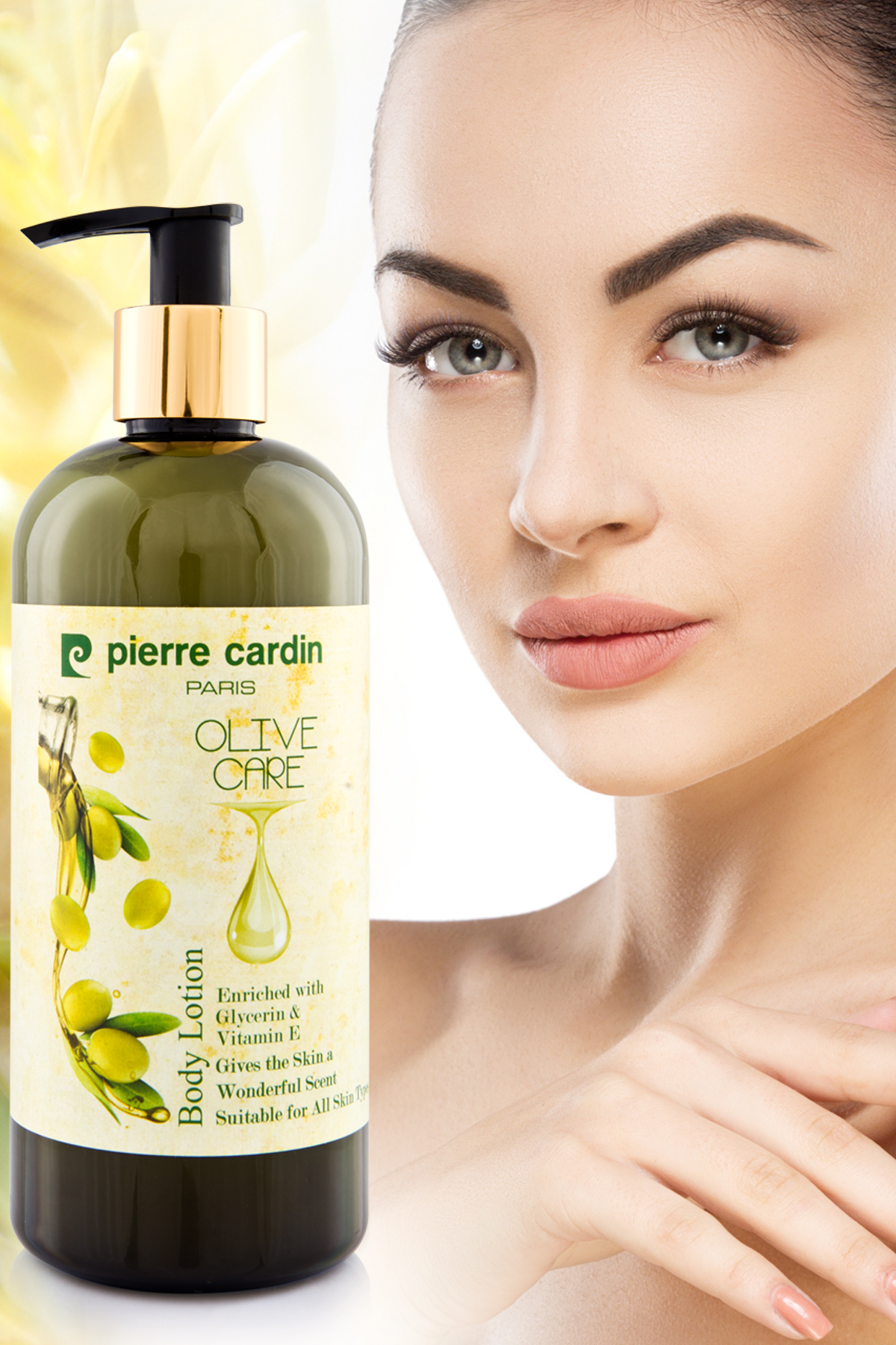 Pierre Cardin Body Lotion 400 ML - Olive Care Vücut Losyonu