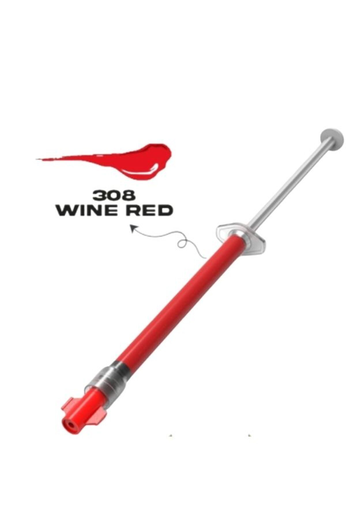 YMR Wine Red Kalıcı Makyaj Dudak Boyası Tek Kullanımlık 1ml Deneme Boyu