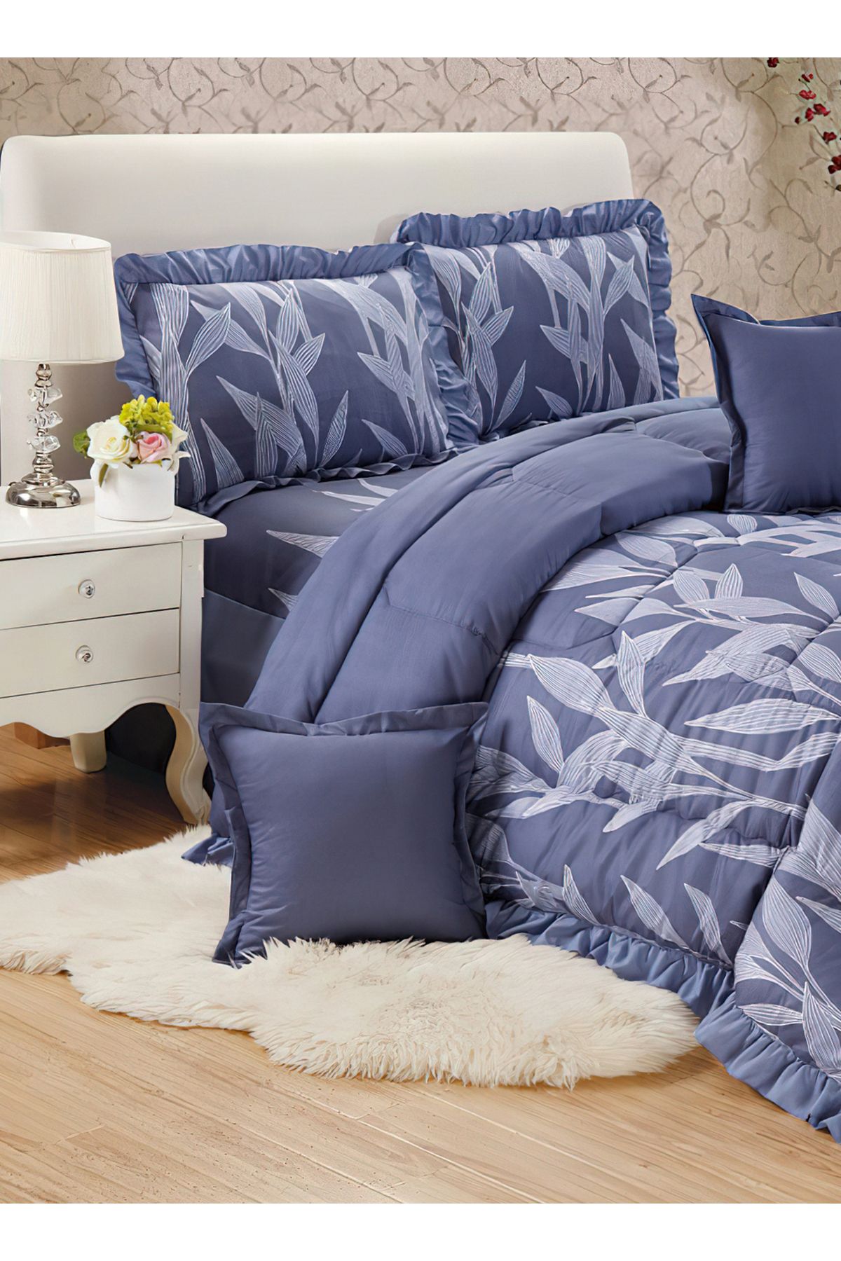 Generic-Comforter Set King Size 6 Pieces Comforter Set Twin Unisex Bedding Set 2