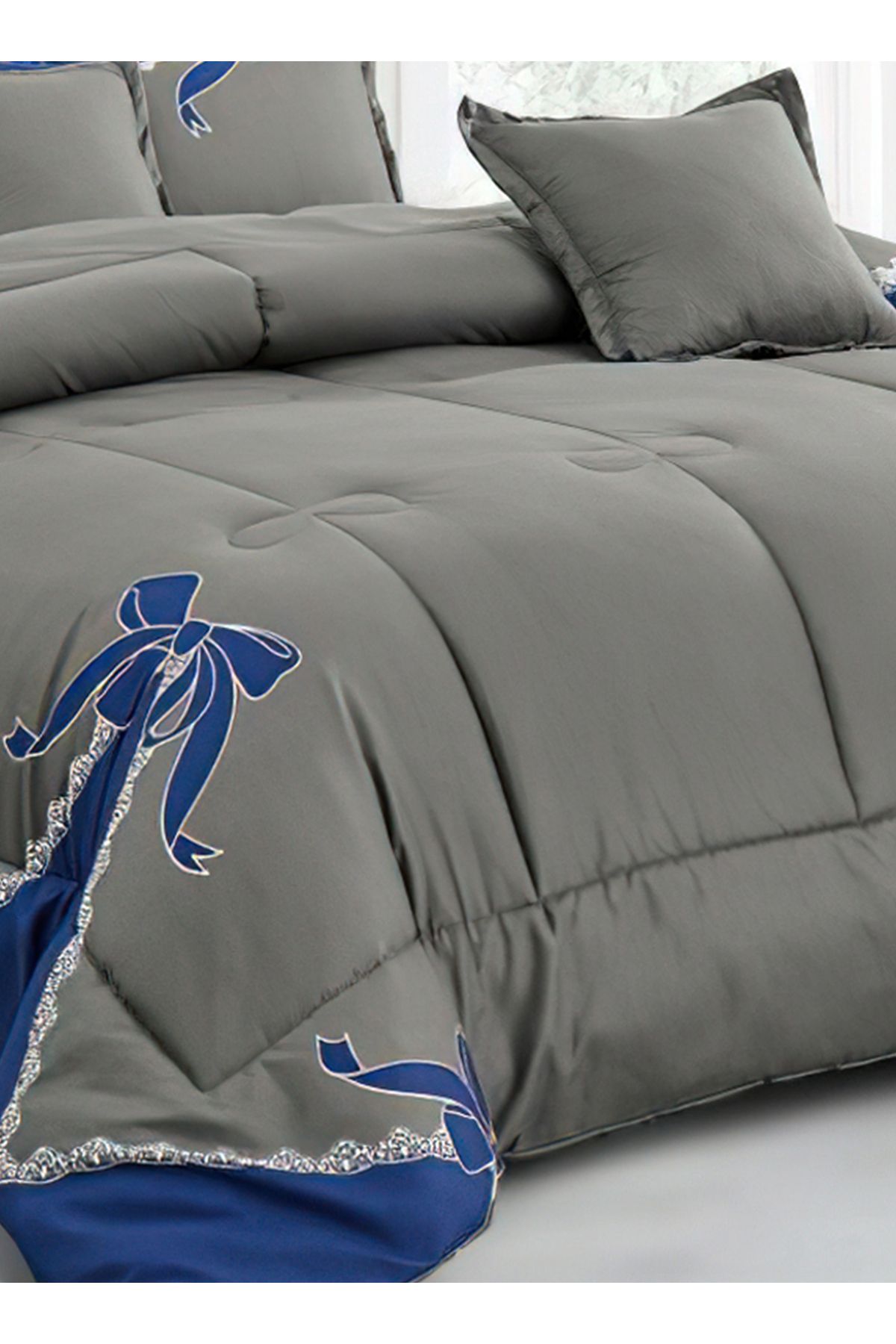 Generic-Comforter Set King Size 6 Pieces Comforter Set Twin Unisex Bedding Set 5