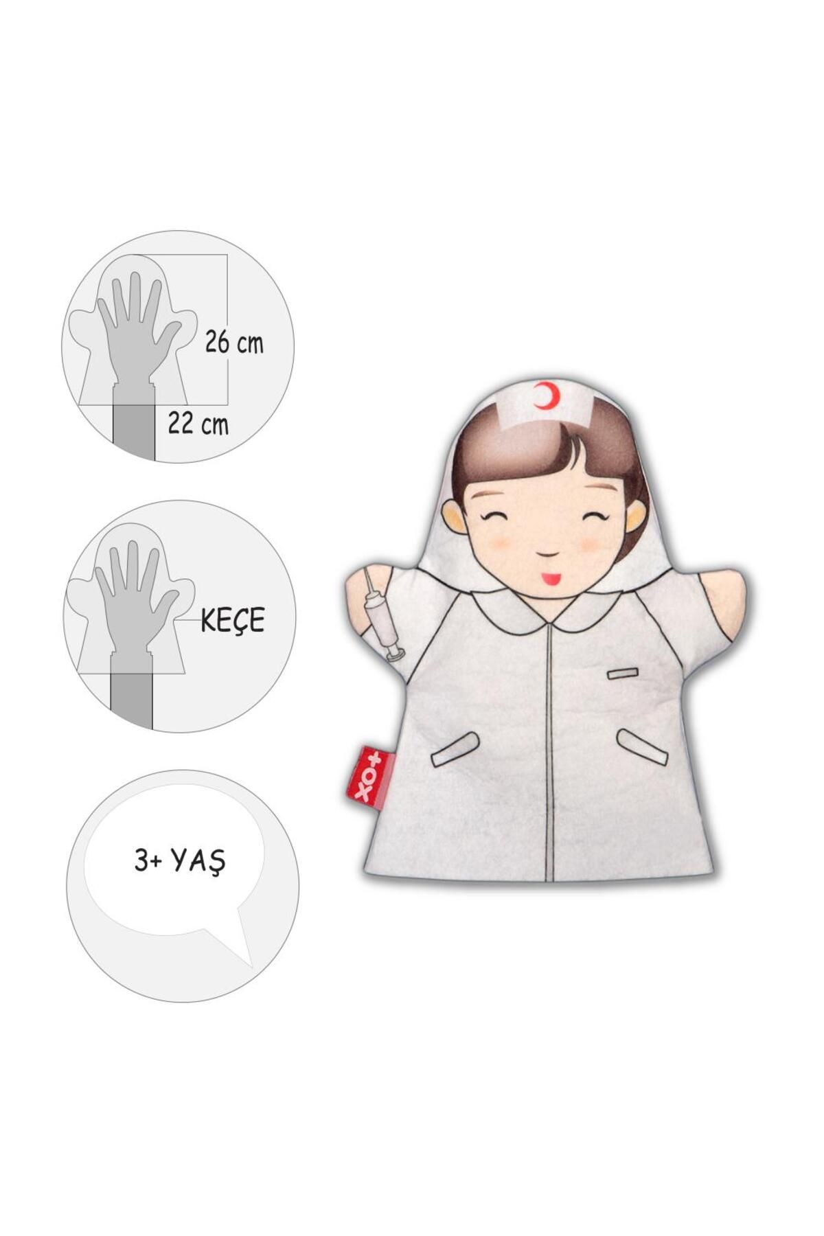 Tox-Nurse Professions Felt Hand Puppet Byr [Tcrtbyr] 4