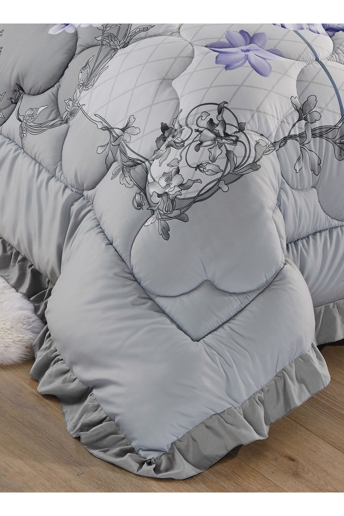 Generic-Comforter Set King Size 6 Pieces Comforter Set Twin Unisex Bedding Set 4